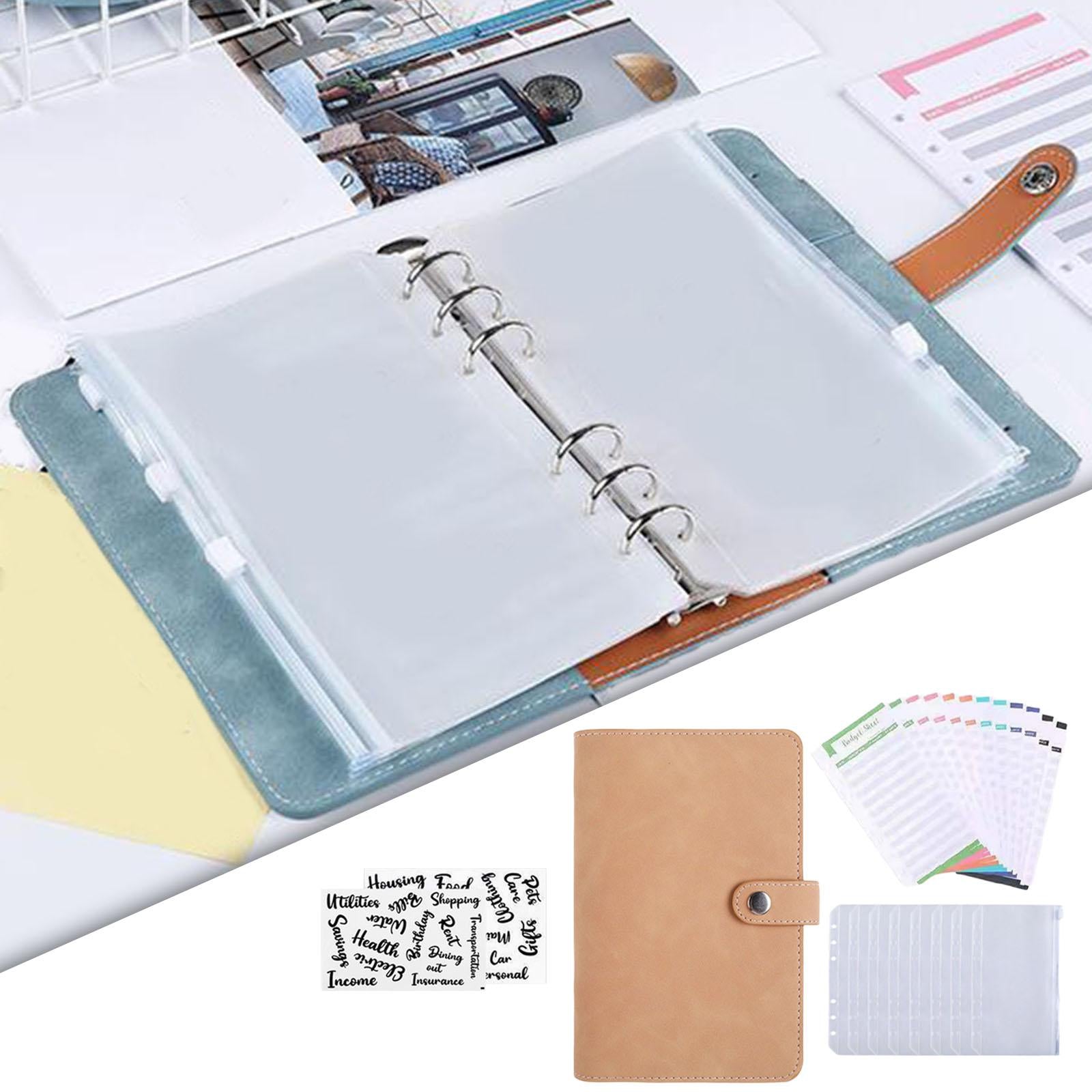 Coupon Organizer Lose Leaf Cash Binder for Budgeting Students Home Office