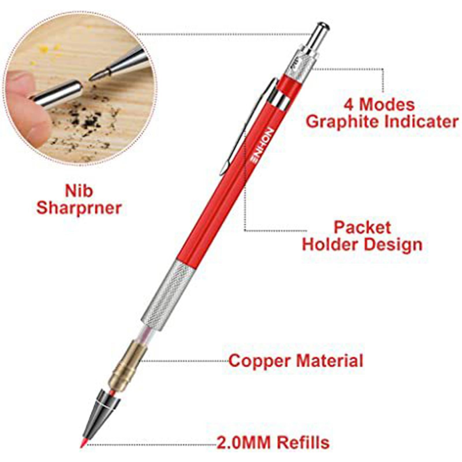 Carpenter Pencil Kit Woodworking Pencils for Drafting Woodworking Architect