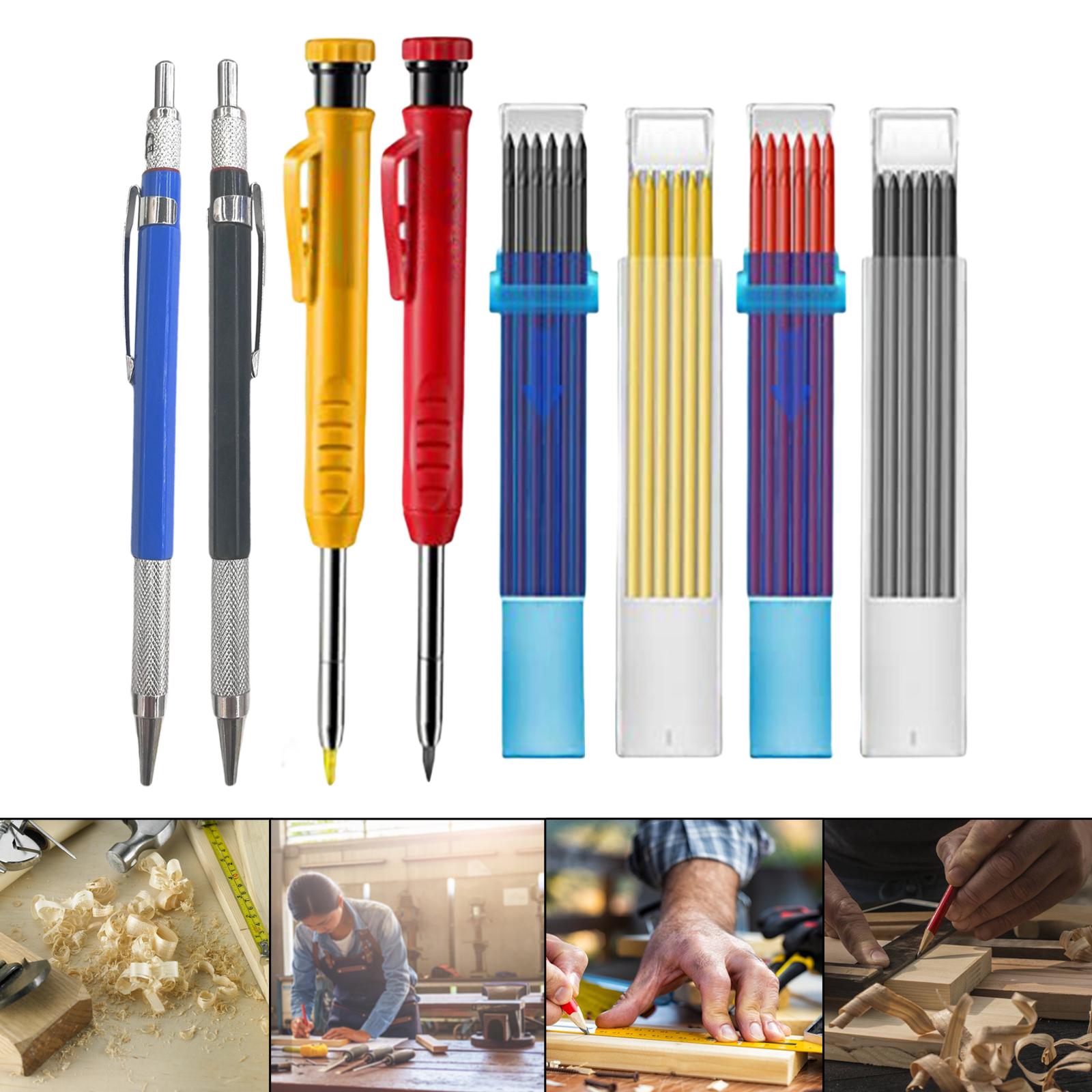 Carpenter Pencil Kit Woodworking Pencils for Drafting Woodworking Architect