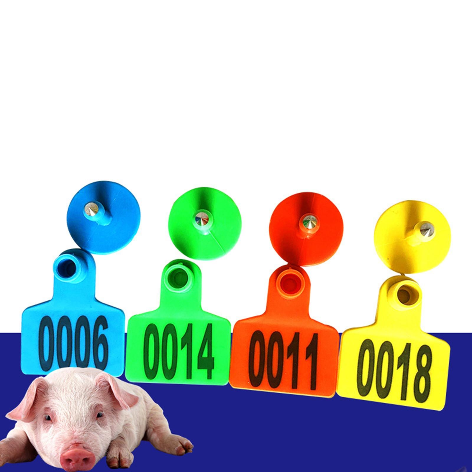 Identification Tag Farm Supplies Earrings Labels for Duck Goat Farm Animal Pig