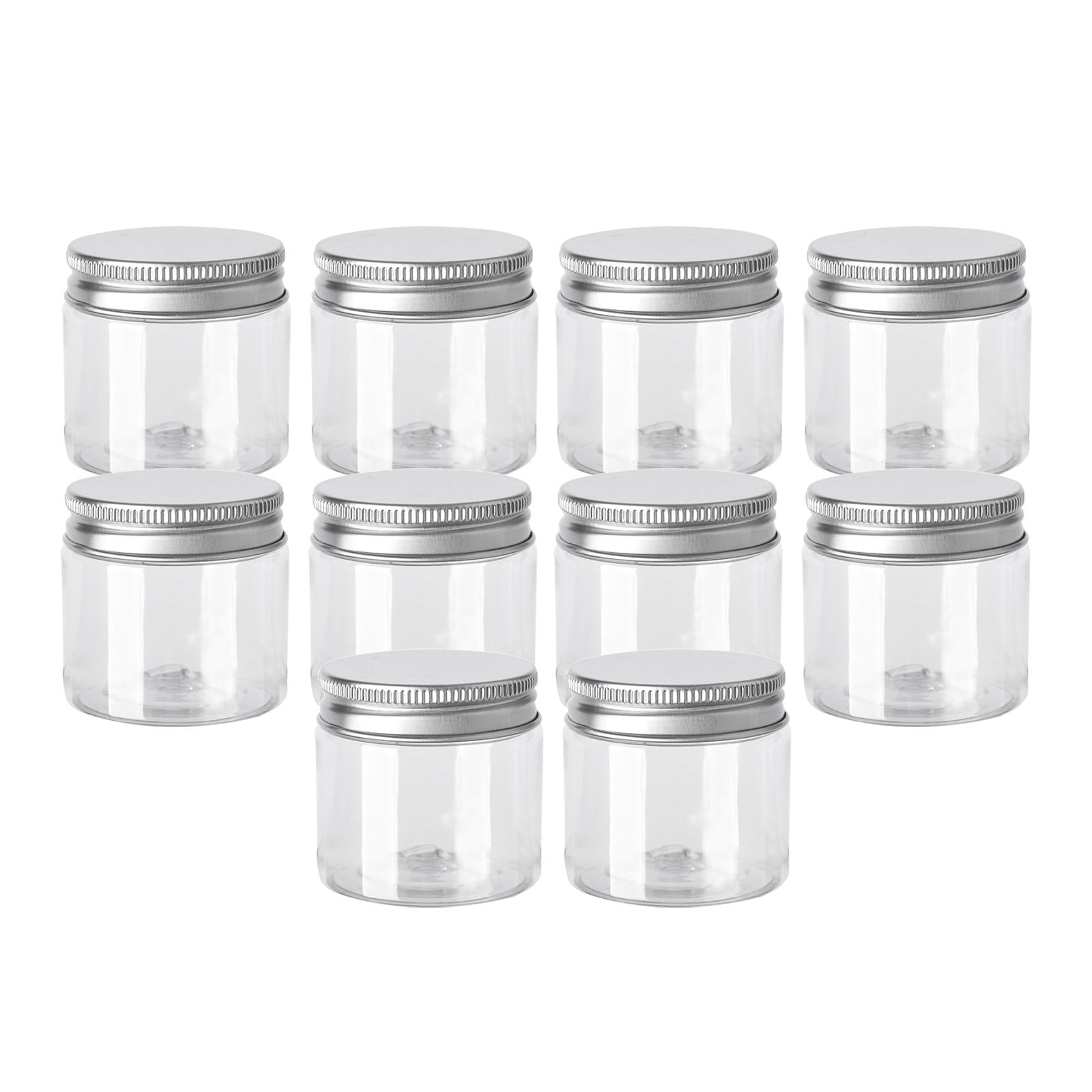 10/Set Cosmetic Containers Empty Jars Plastic Storage Jar Makeup Container