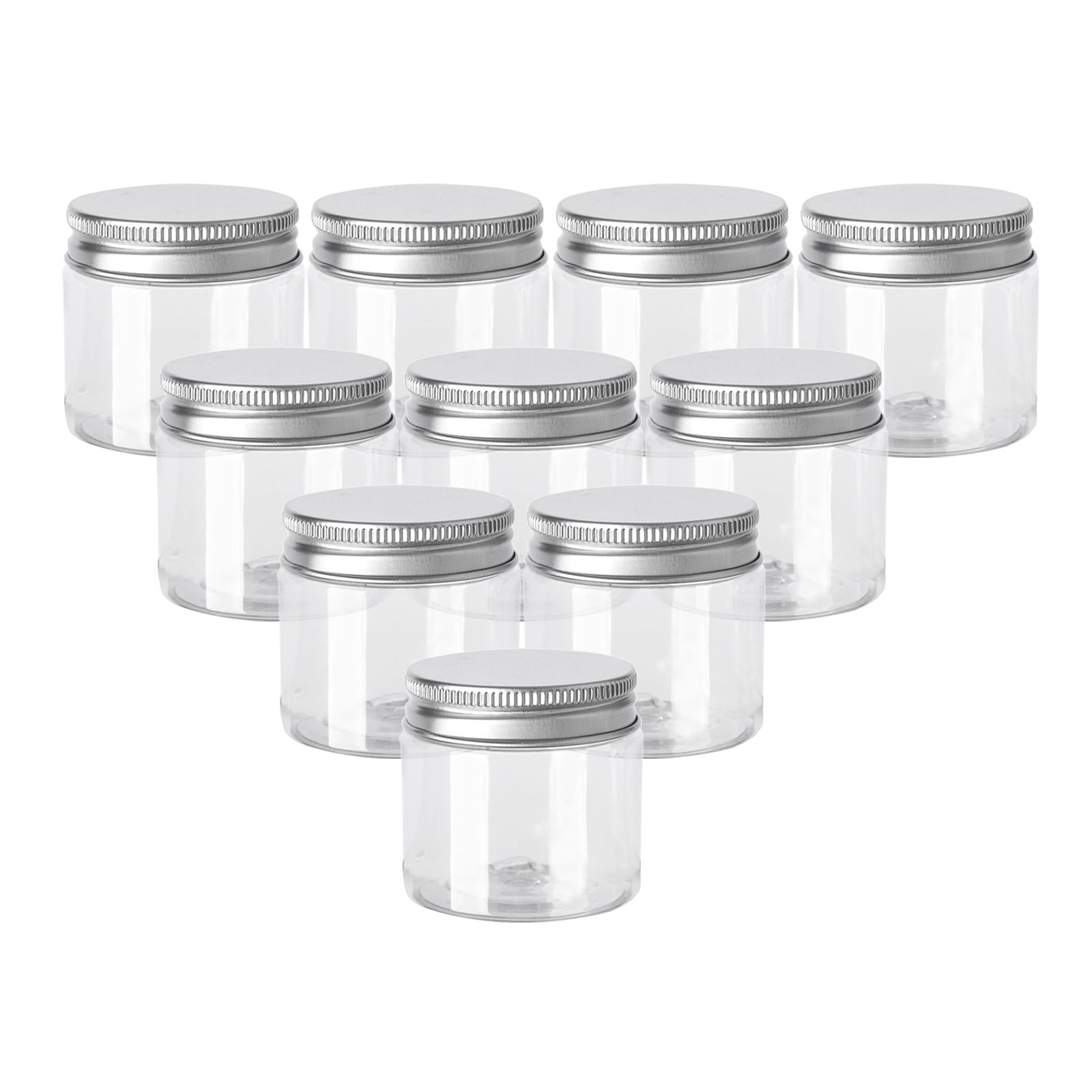 10/Set Cosmetic Containers Empty Jars Plastic Storage Jar Makeup Container