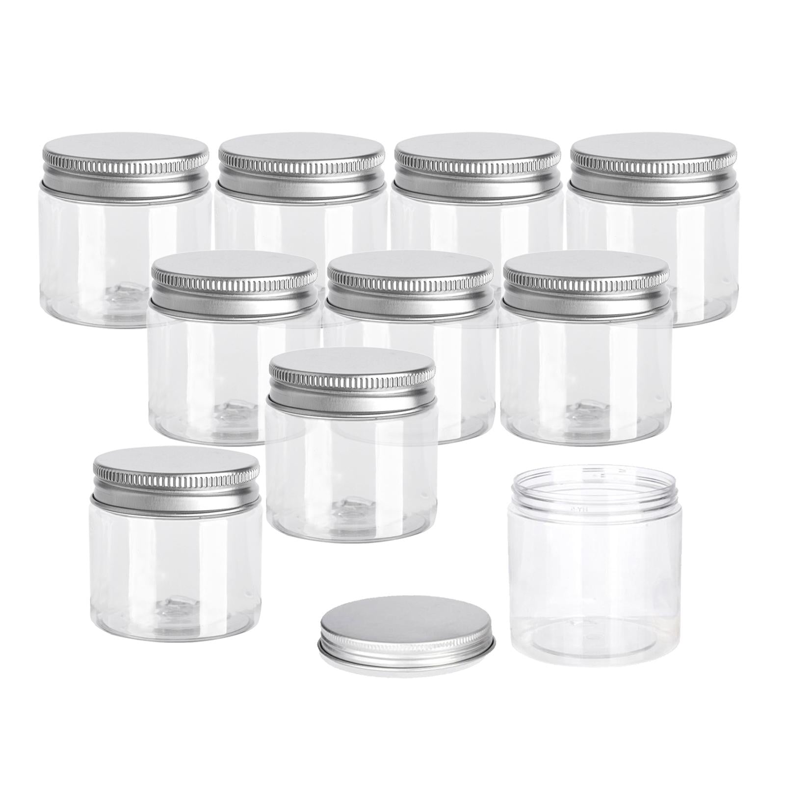 10/Set Cosmetic Containers Empty Jars Plastic Storage Jar Makeup Container