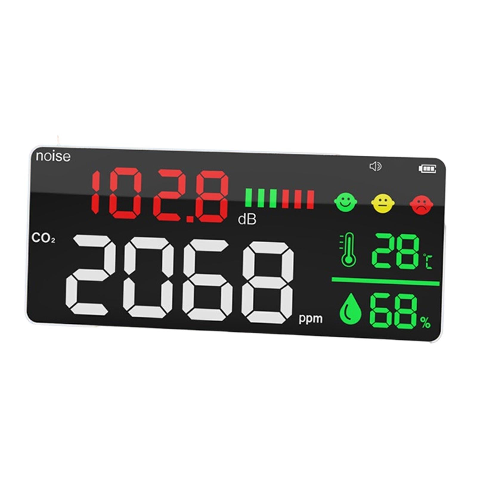 Multifunctional CO2 Meter Measuring Device Precision Protable for Home
