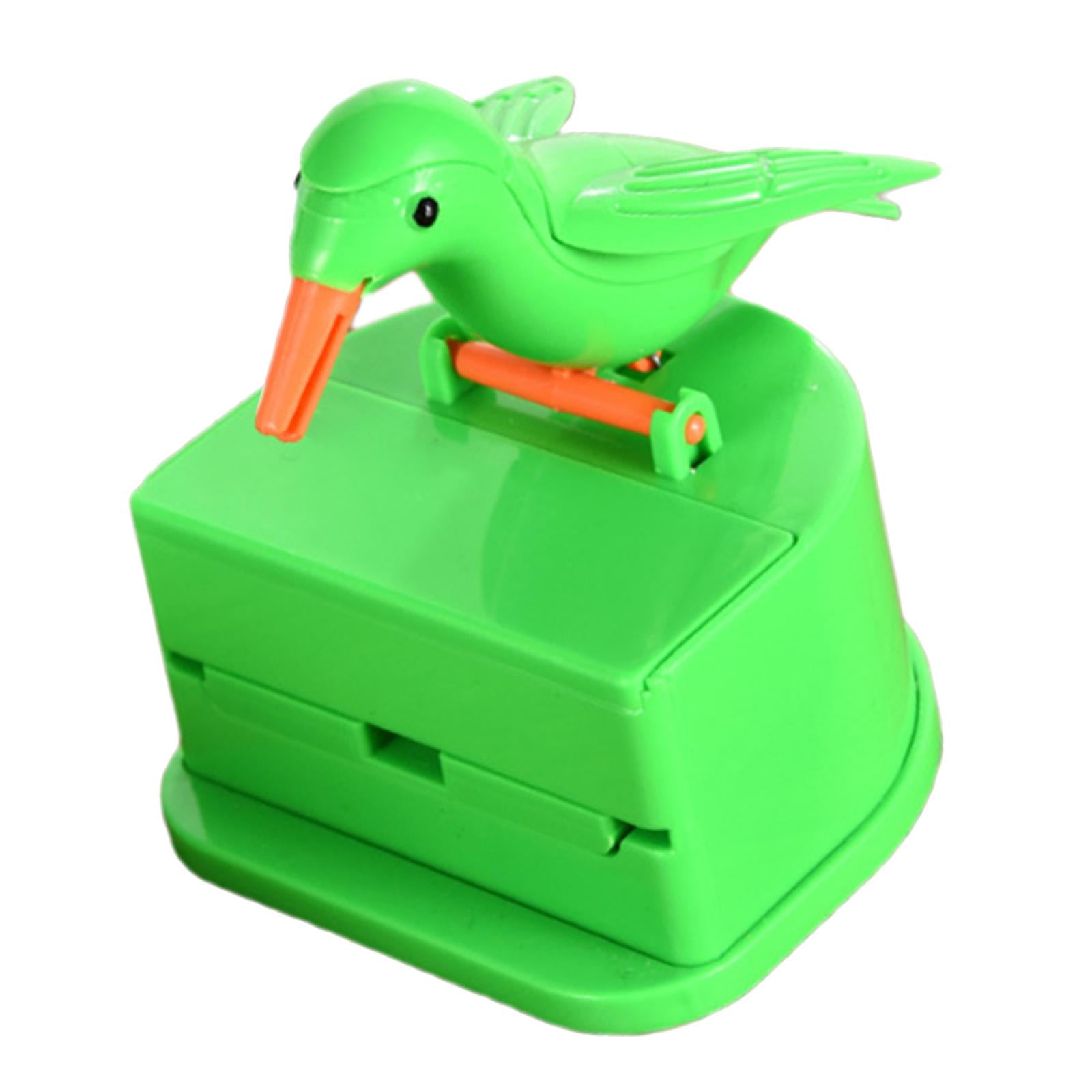 Reusable Automatic Toothpick Holder Toothpick Storage Box Decor Green