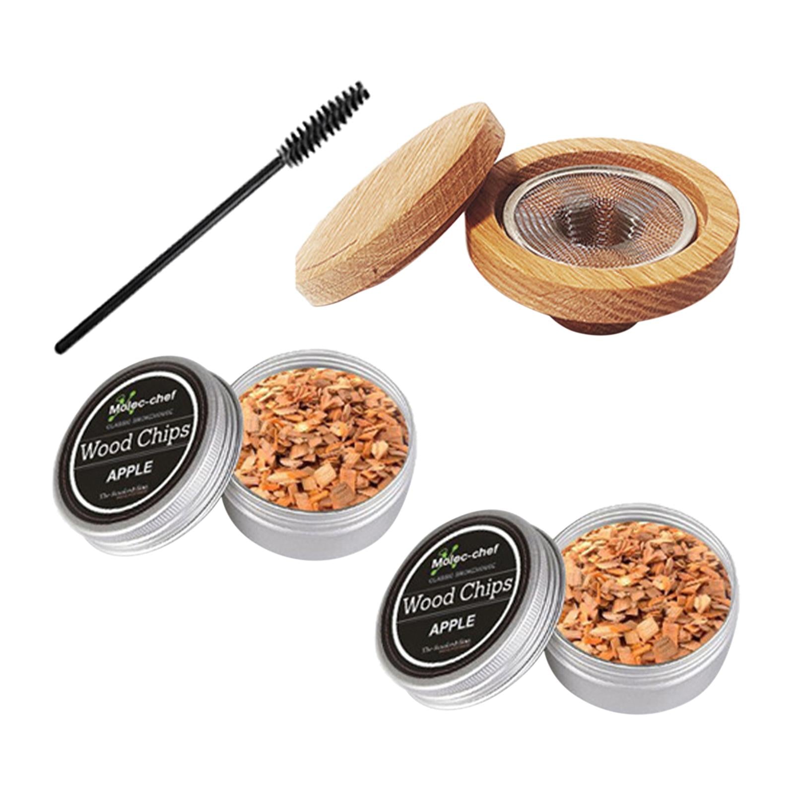 Cocktail Smoker Kit with Wood Chips for Infuse Cocktails Salt Cheese