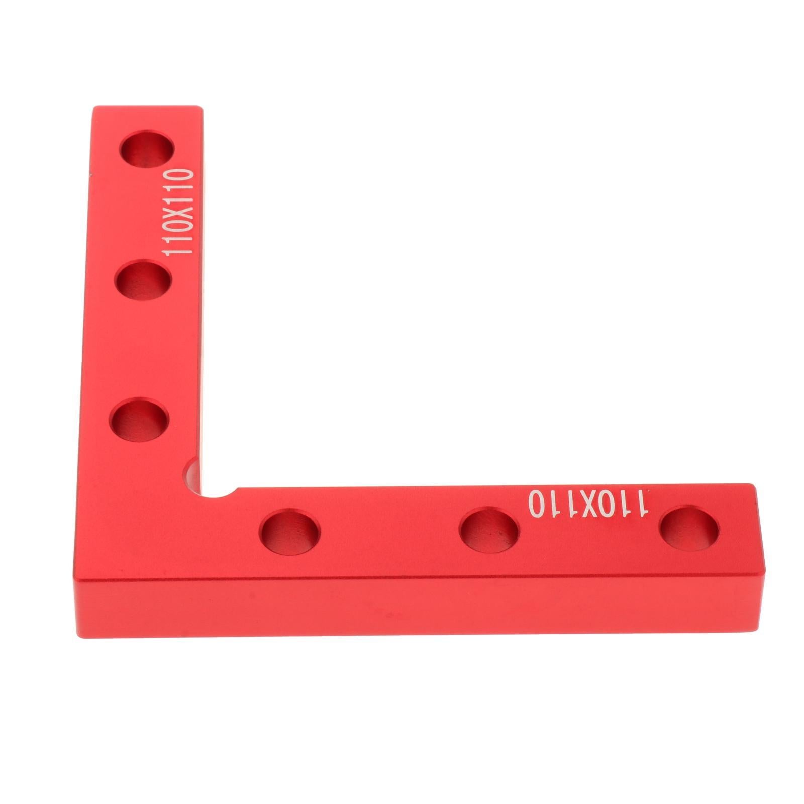 90 Degree Positioning Squares Carpenter Tools for Cabinets Drawers Red A