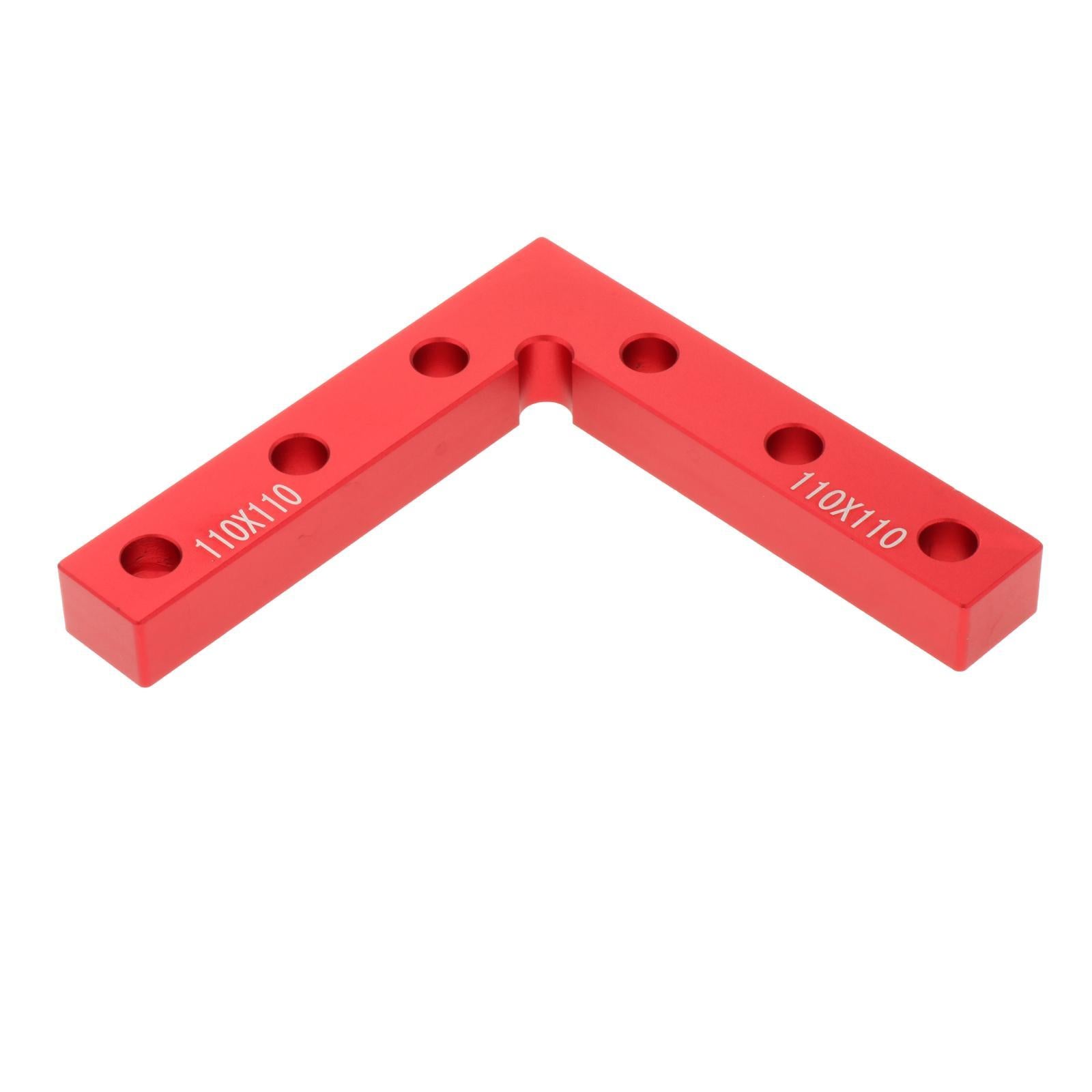 90 Degree Positioning Squares Carpenter Tools for Cabinets Drawers Red A