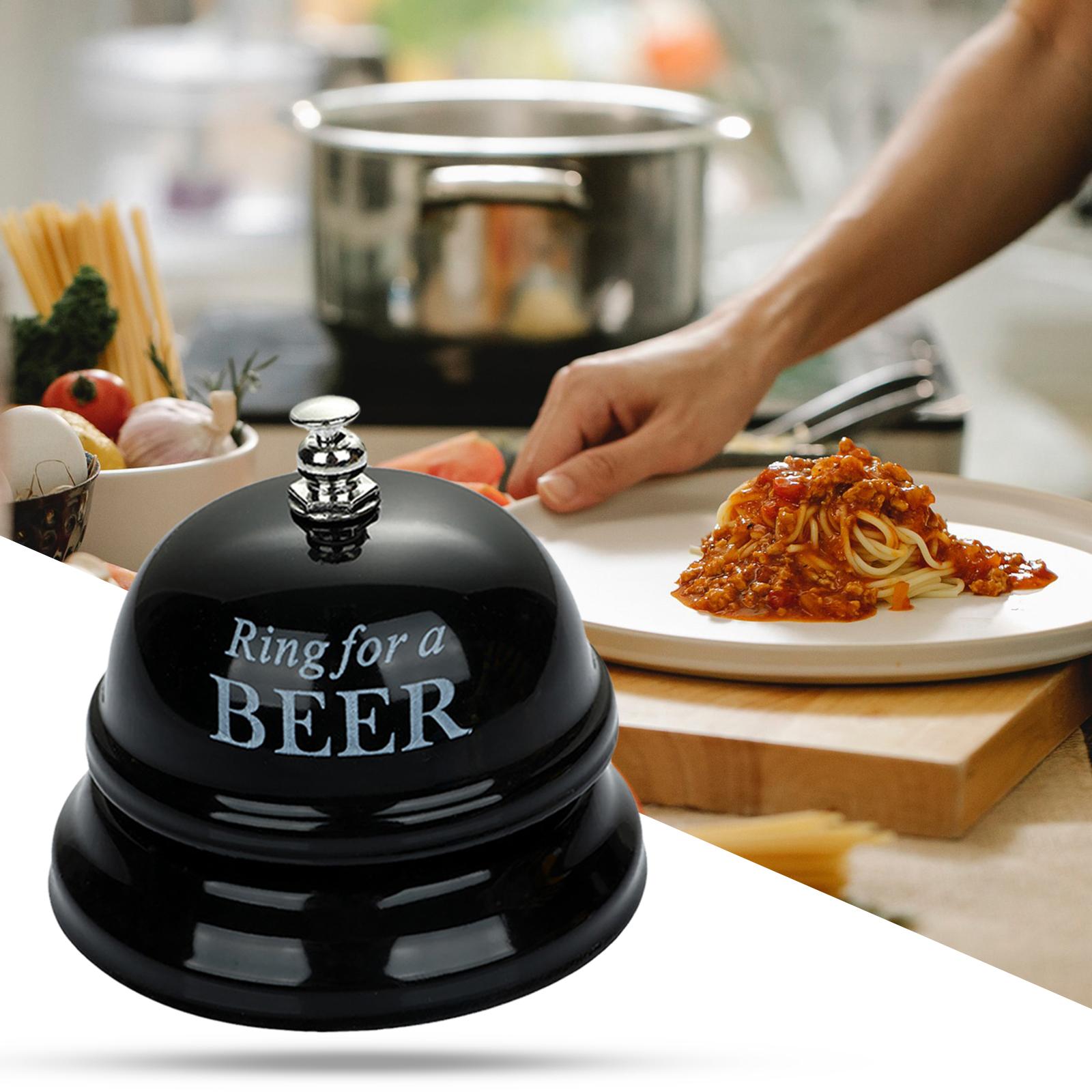 Reception Desk Service Bell Restaurant Call Bell Service for Kitchen School Black