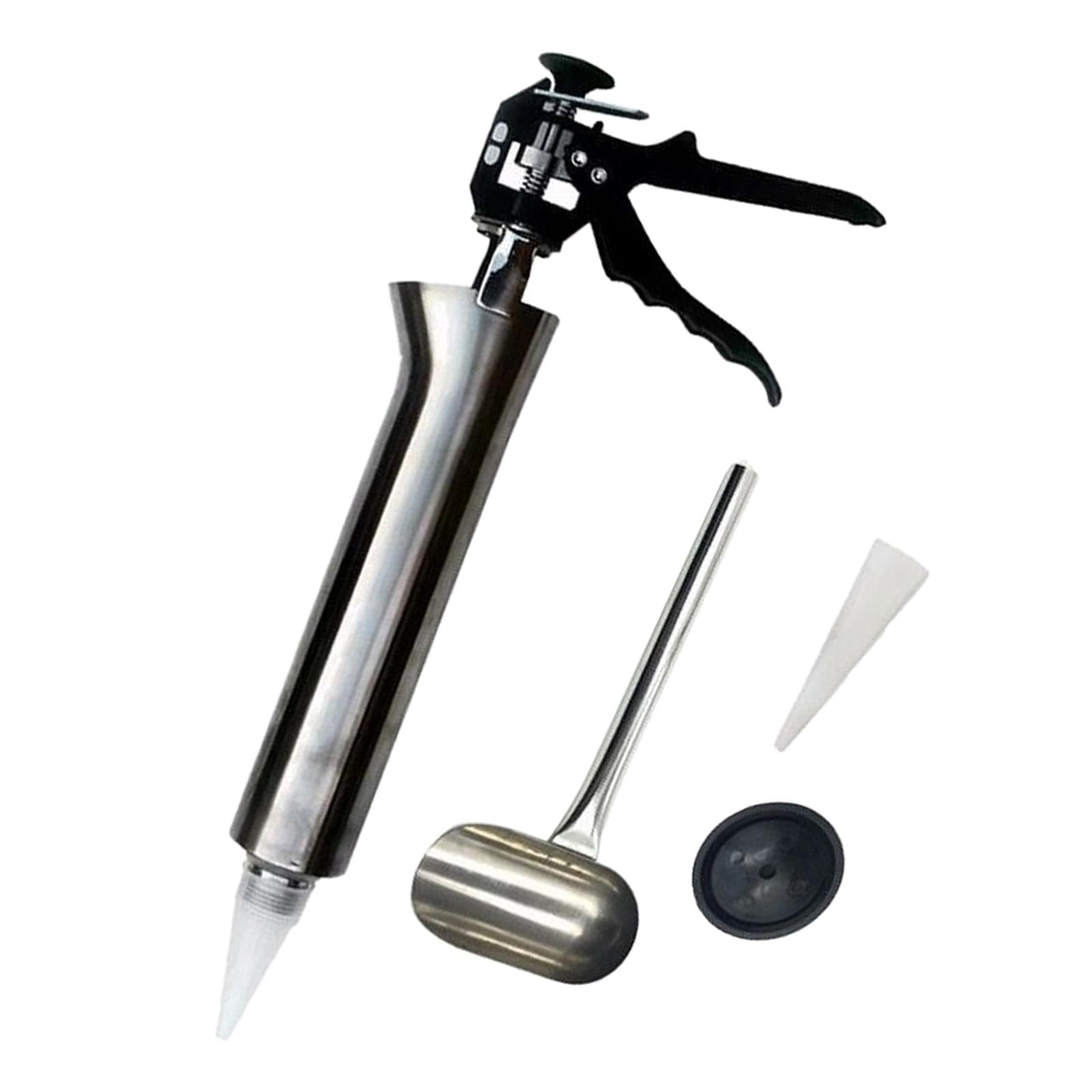 Hand Caulking Gun Stainless Steel Heavy Duty for Cement Lime Window Door Gap