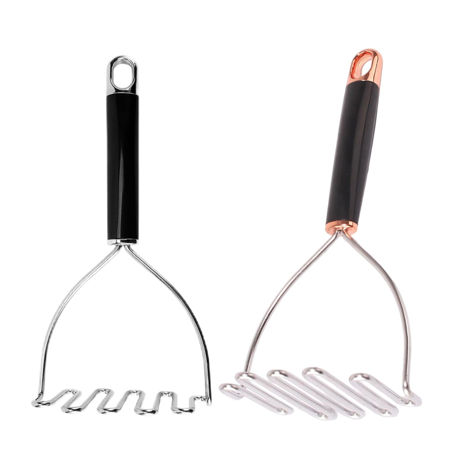 Stainless Steel Potato Masher Wire Masher for Sweet Potato Silver