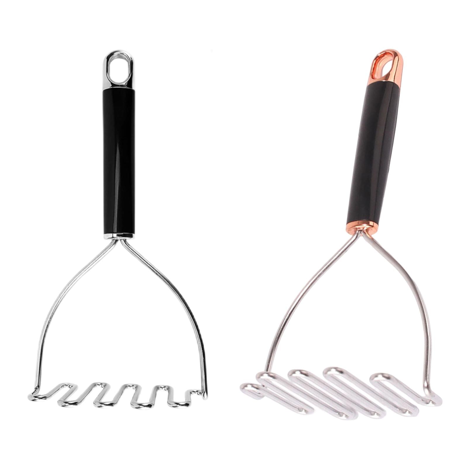 Stainless Steel Potato Masher Wire Masher for Sweet Potato Silver