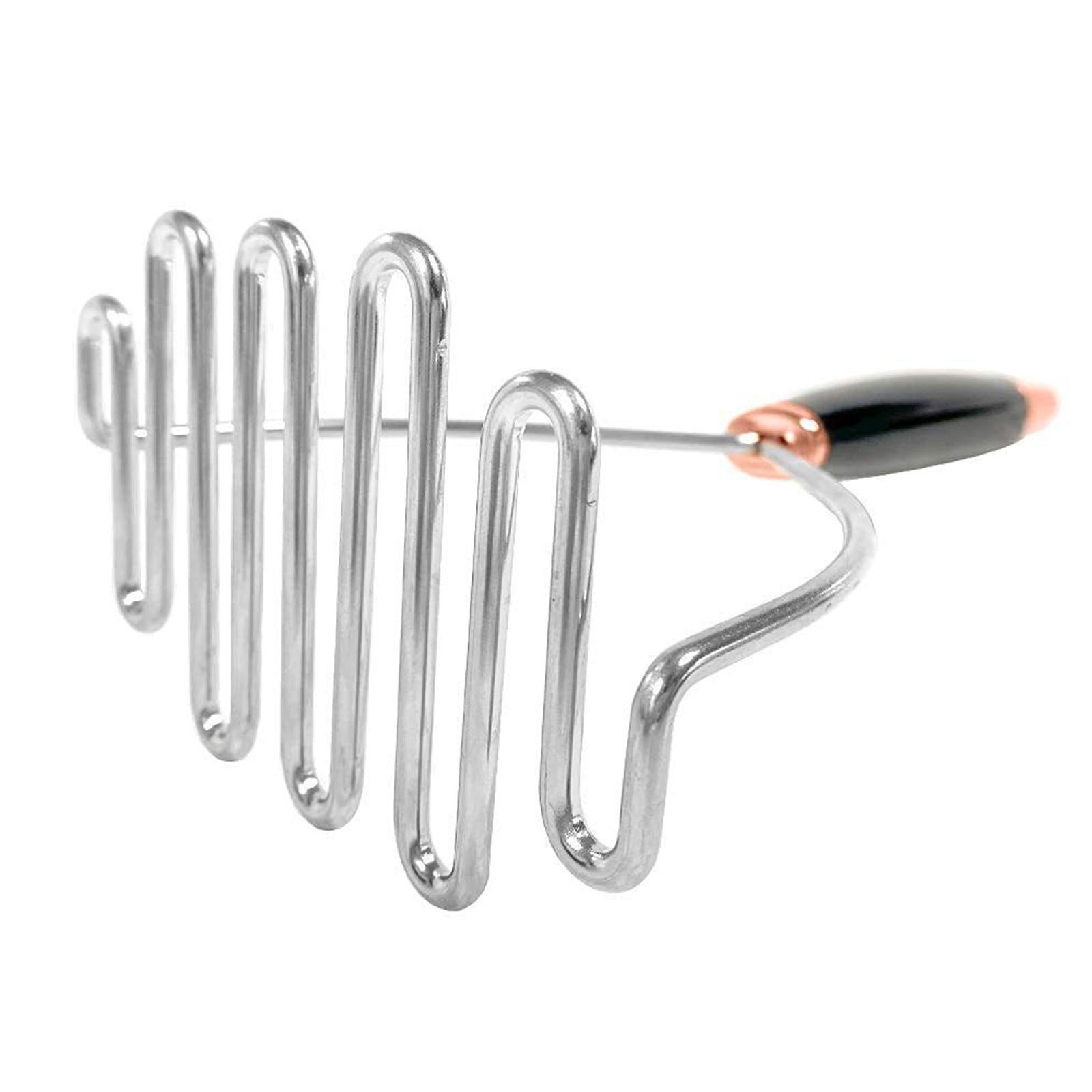 Stainless Steel Potato Masher Wire Masher for Sweet Potato Golden