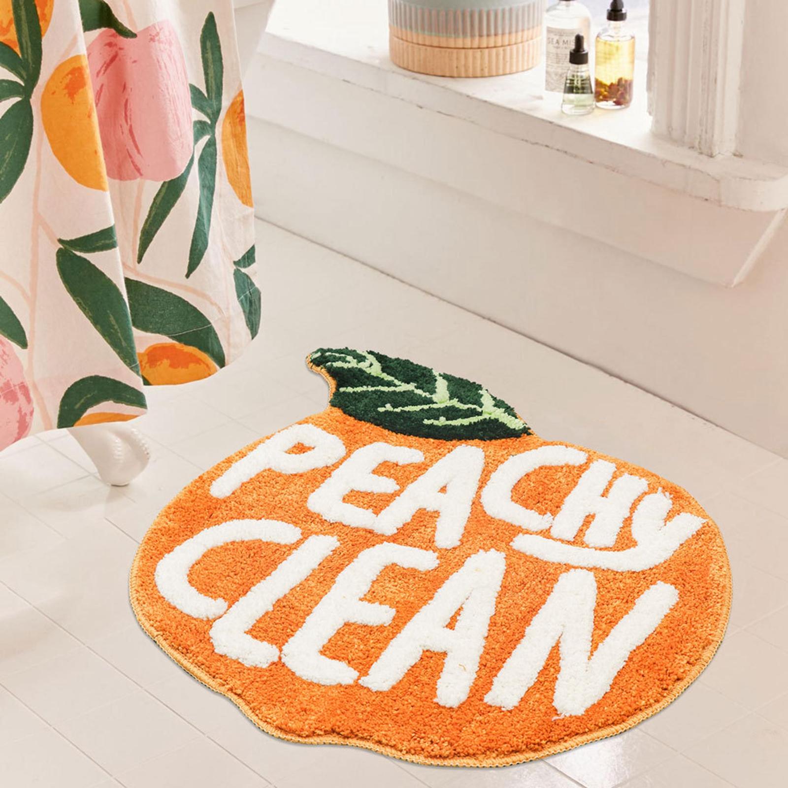 Cartoon Bathroom Mat Anti Slip for Shower Room Bathtub Side Decoration 50x76CM