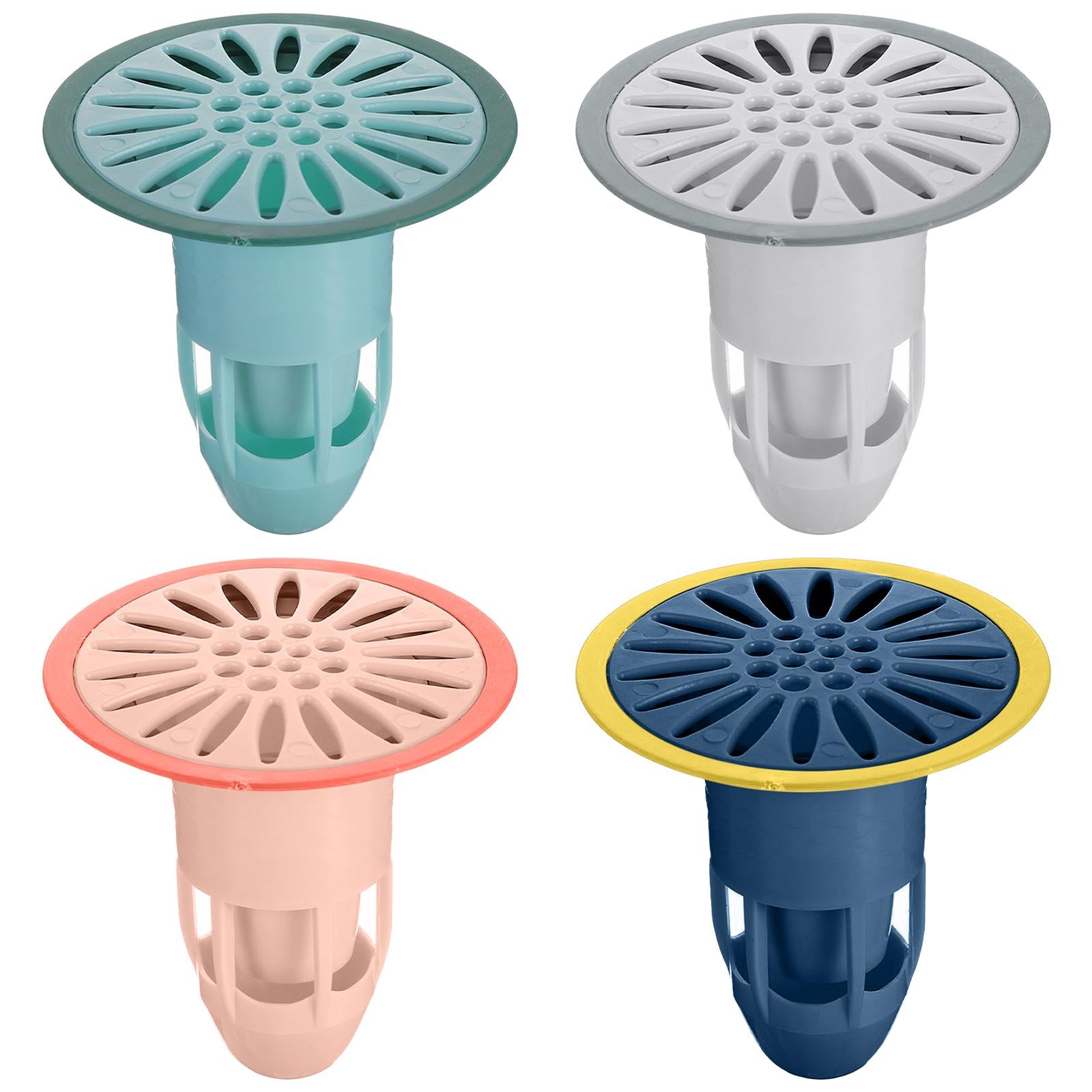 Deodorant Floor Drain Core Anti-Odor Backflow Preventer for Bathroom Kitchen White