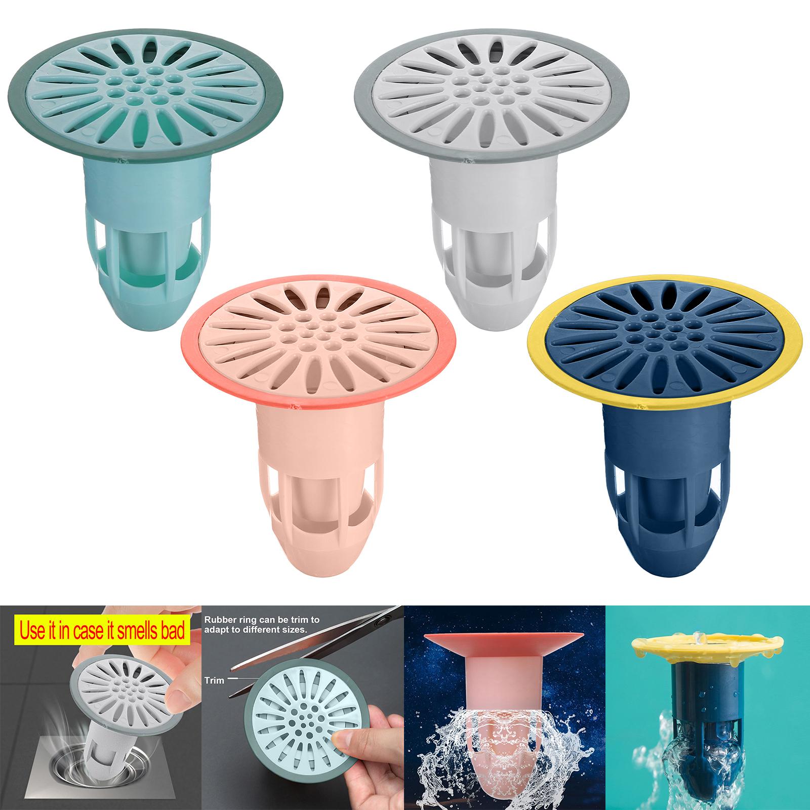 Deodorant Floor Drain Core Anti-Odor Backflow Preventer for Bathroom Kitchen White