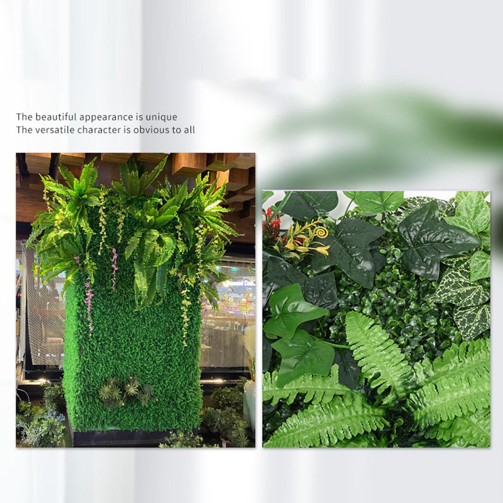 40x60cm Artificial Plant Panel Wedding Backdrop DIY for Festival Lawns B