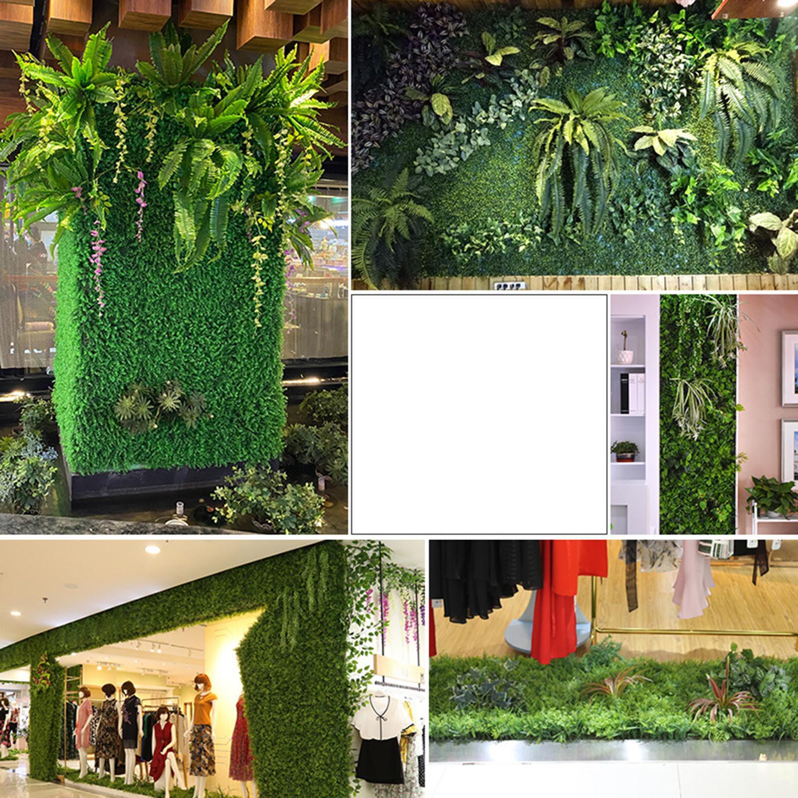 40x60cm Artificial Plant Panel Wedding Backdrop DIY for Festival Lawns B