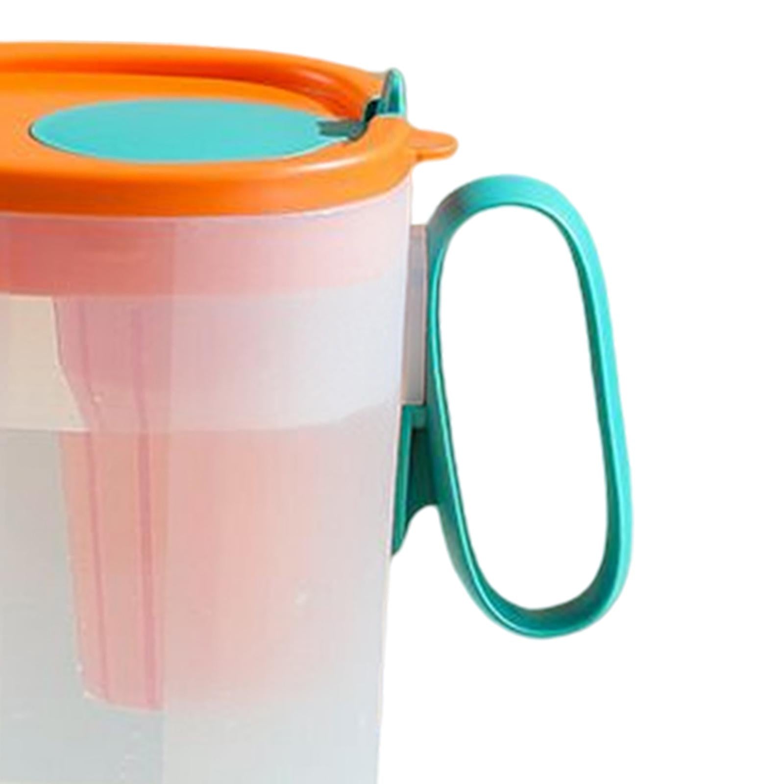Plastic Pitcher Juice Jug Kettle Blooming Tea Pot for Cold Brew Coffee Juice Orange