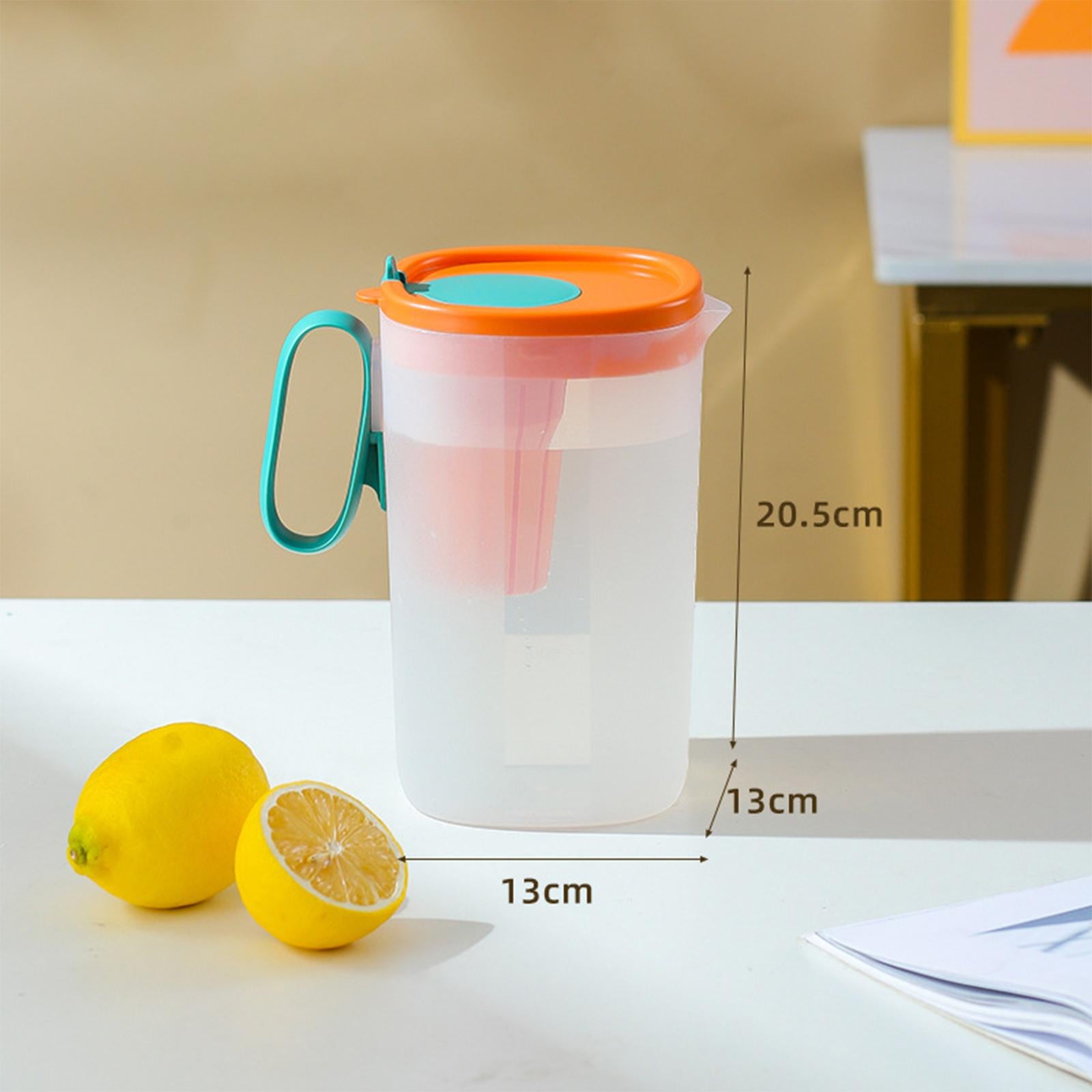 Plastic Pitcher Juice Jug Kettle Blooming Tea Pot for Cold Brew Coffee Juice Orange