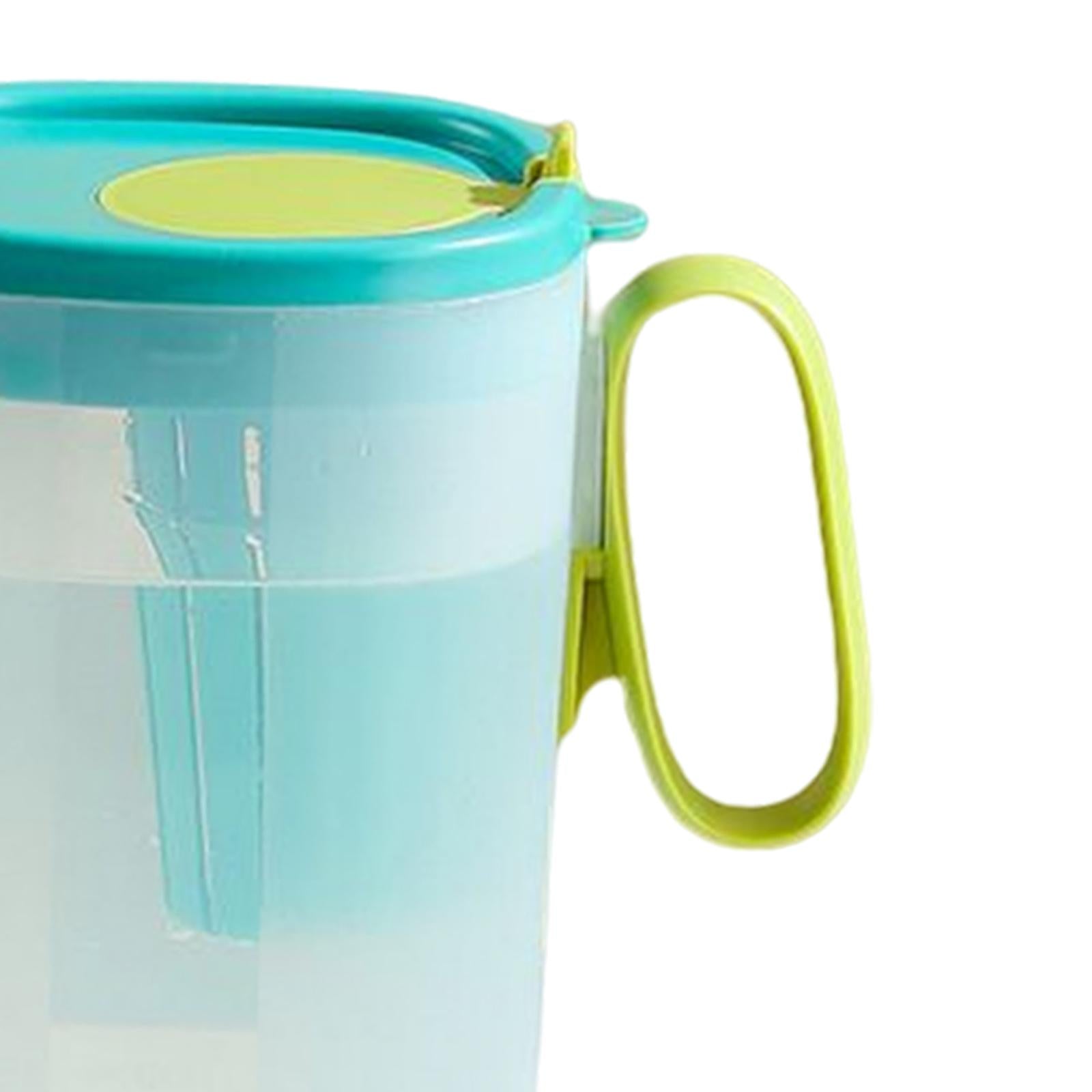 Plastic Pitcher Juice Jug Kettle Blooming Tea Pot for Cold Brew Coffee Juice Green