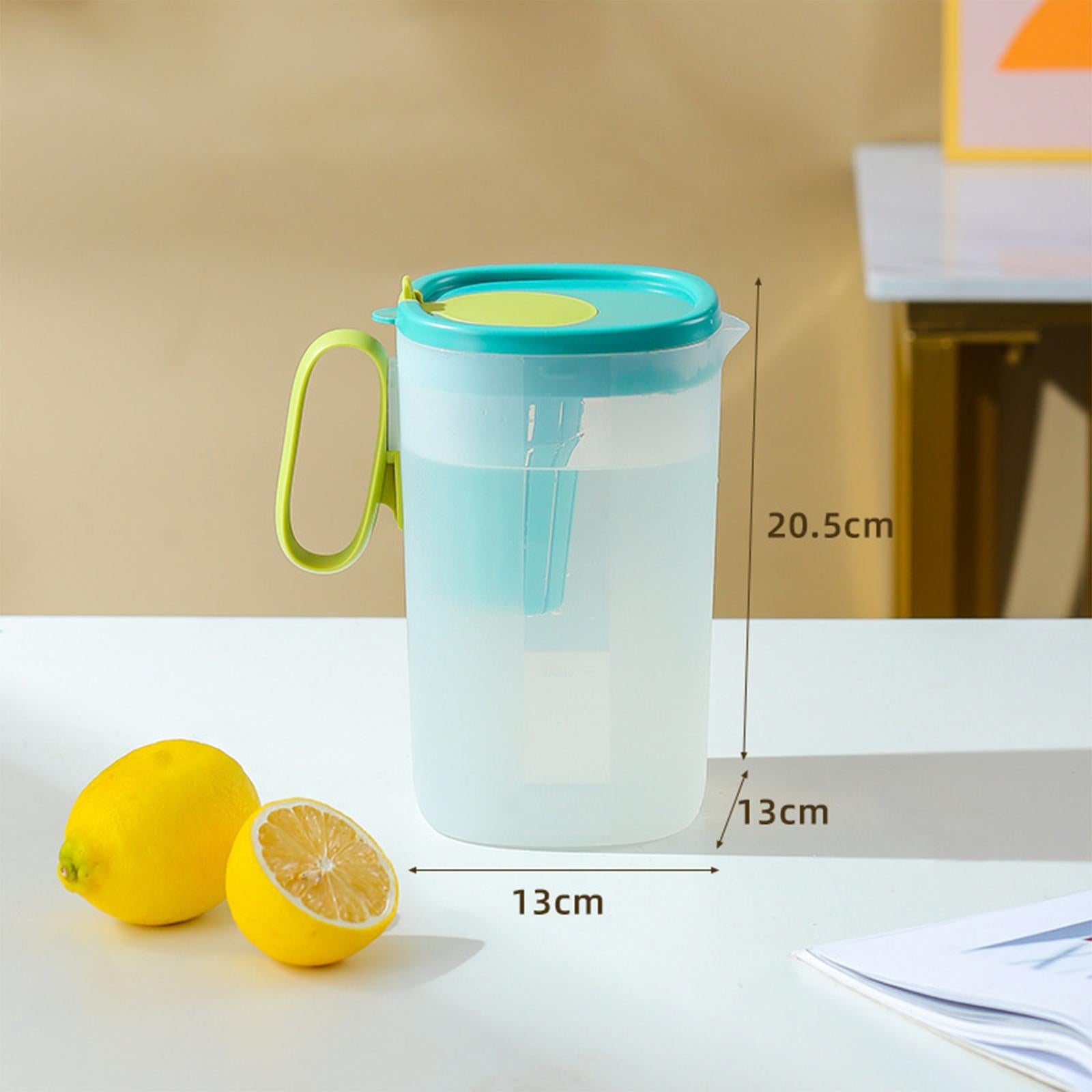 Plastic Pitcher Juice Jug Kettle Blooming Tea Pot for Cold Brew Coffee Juice Green