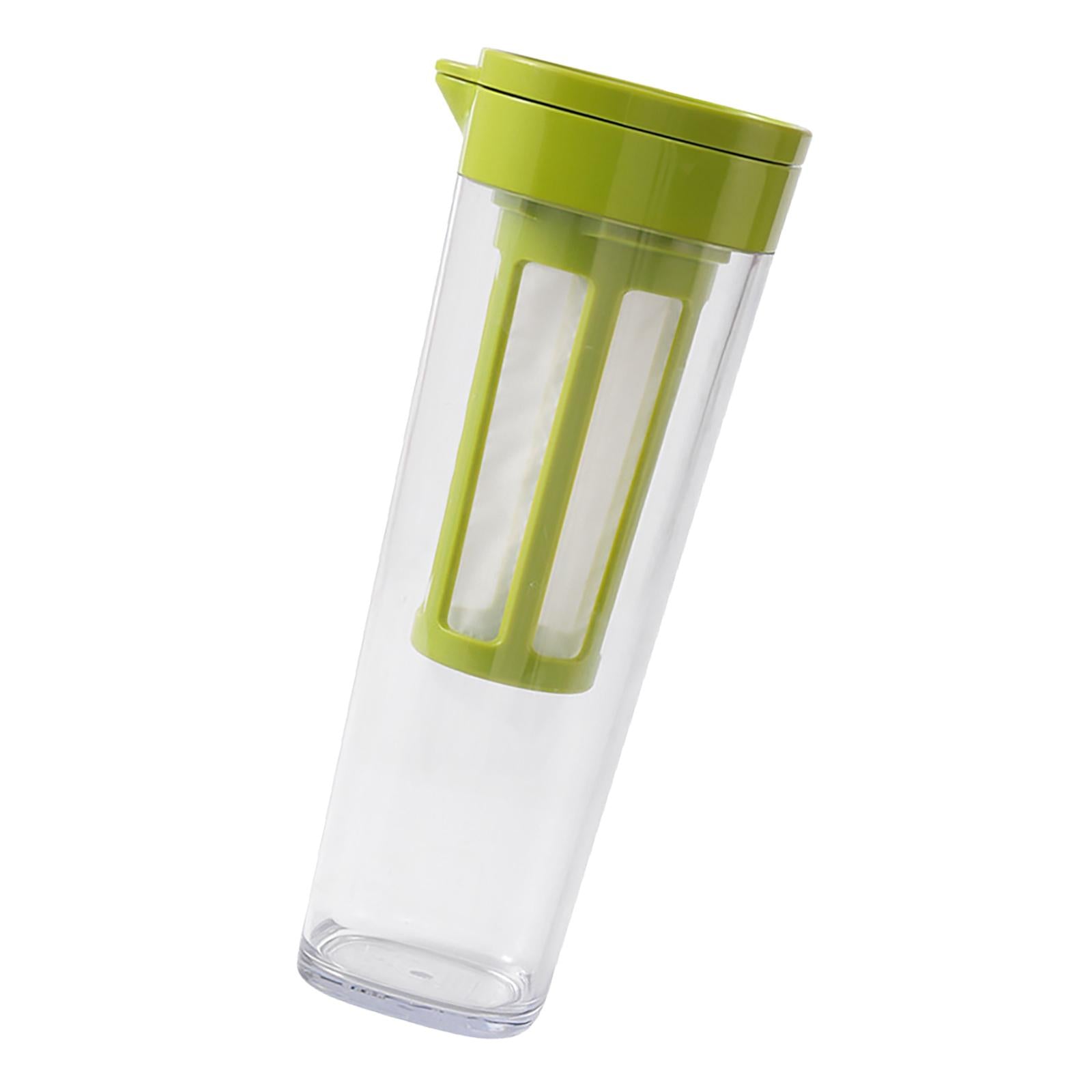 Beverage Water Jug Leak Free Fridge Teapot BPA Free for Cold Brew Iced Tea Green