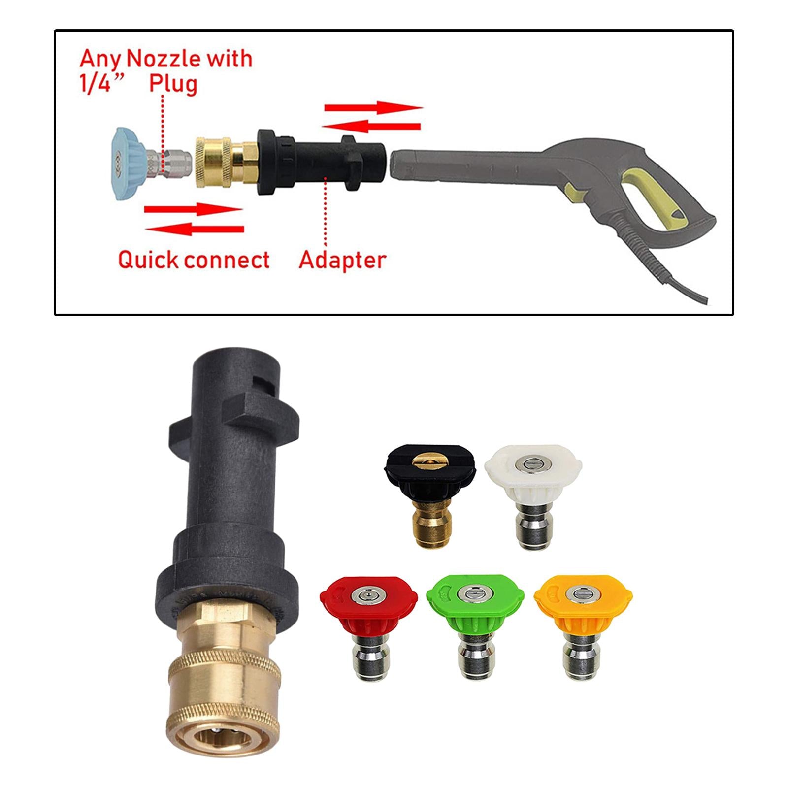 High Pressure Washer Spray Gun Connector for K2, K3, K4, K5, K6, K7