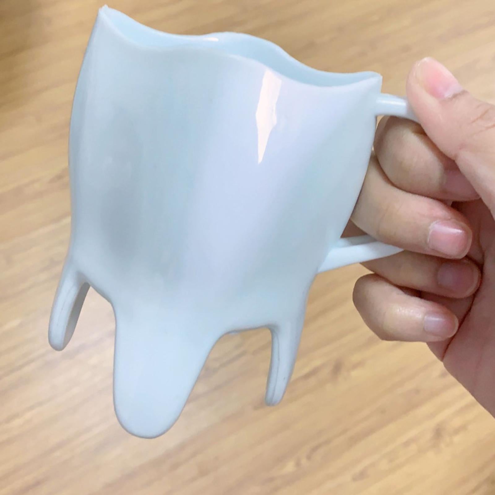 1x Dental Tooth Shaped Novelty Gift ABS Coffee Cup for Home Restaurant