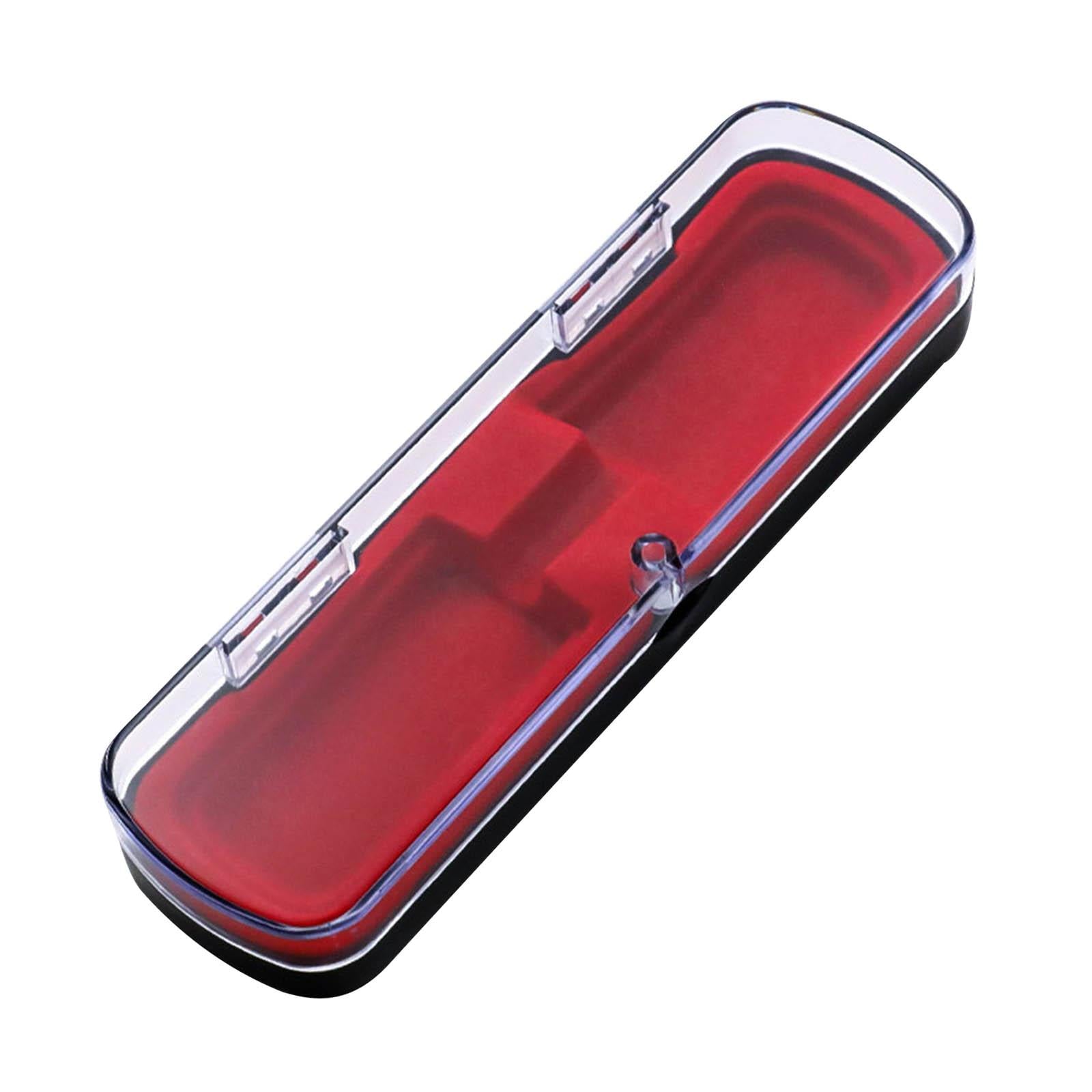 Tweezers Organizer Case Packing Box Storage Case Pen Display Box Red