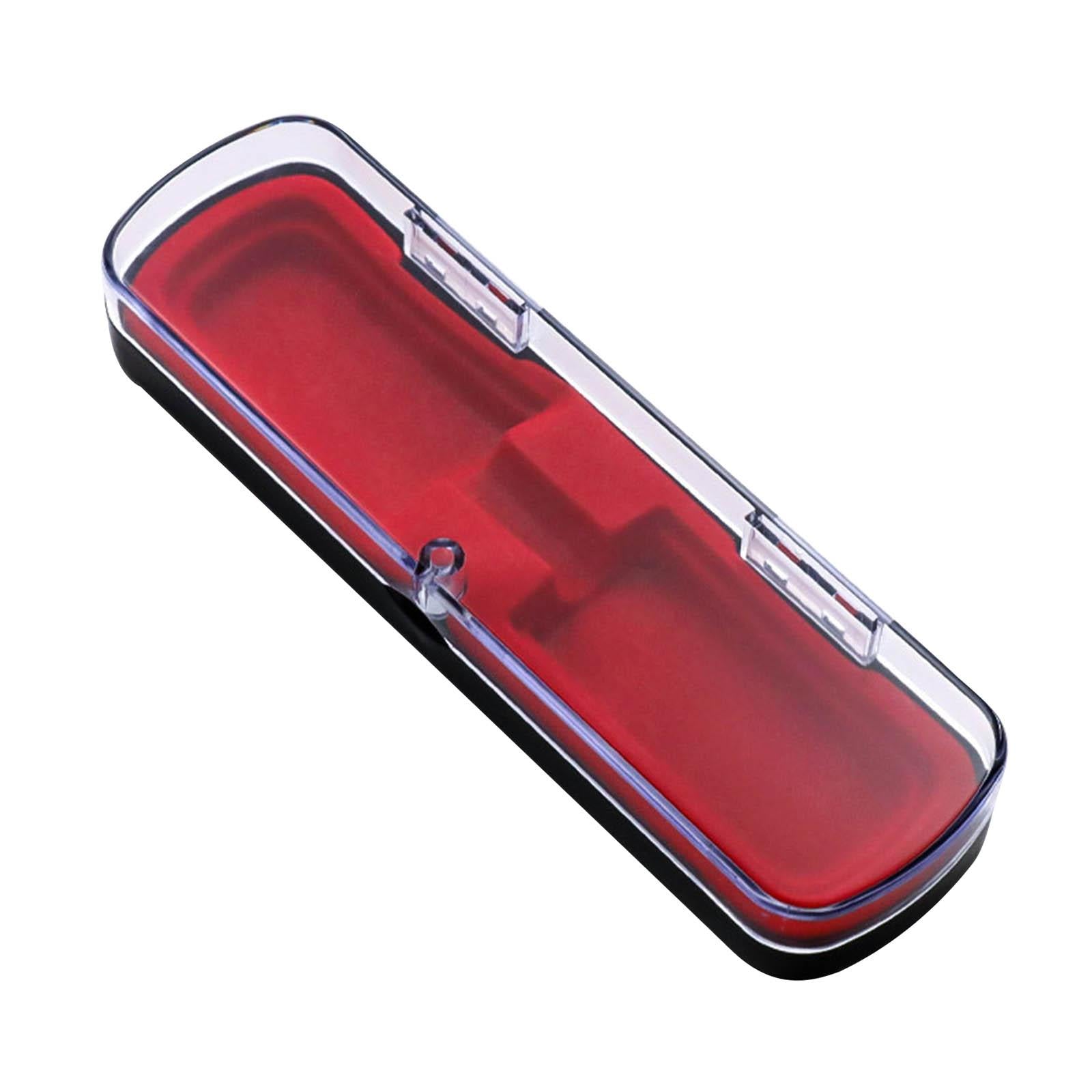 Tweezers Organizer Case Packing Box Storage Case Pen Display Box Red