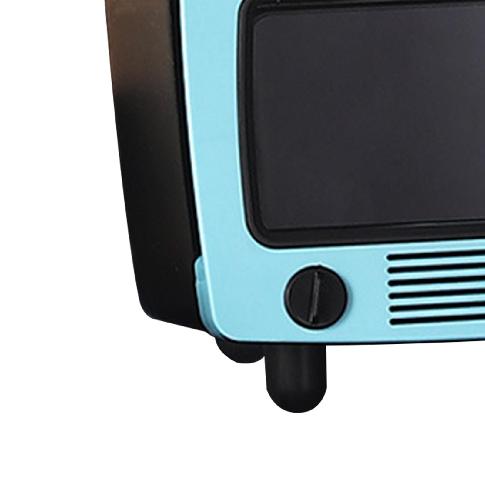 TV Shaped Tissue Box Phone Mount Practical for Desktop Parlor Living Room Blue