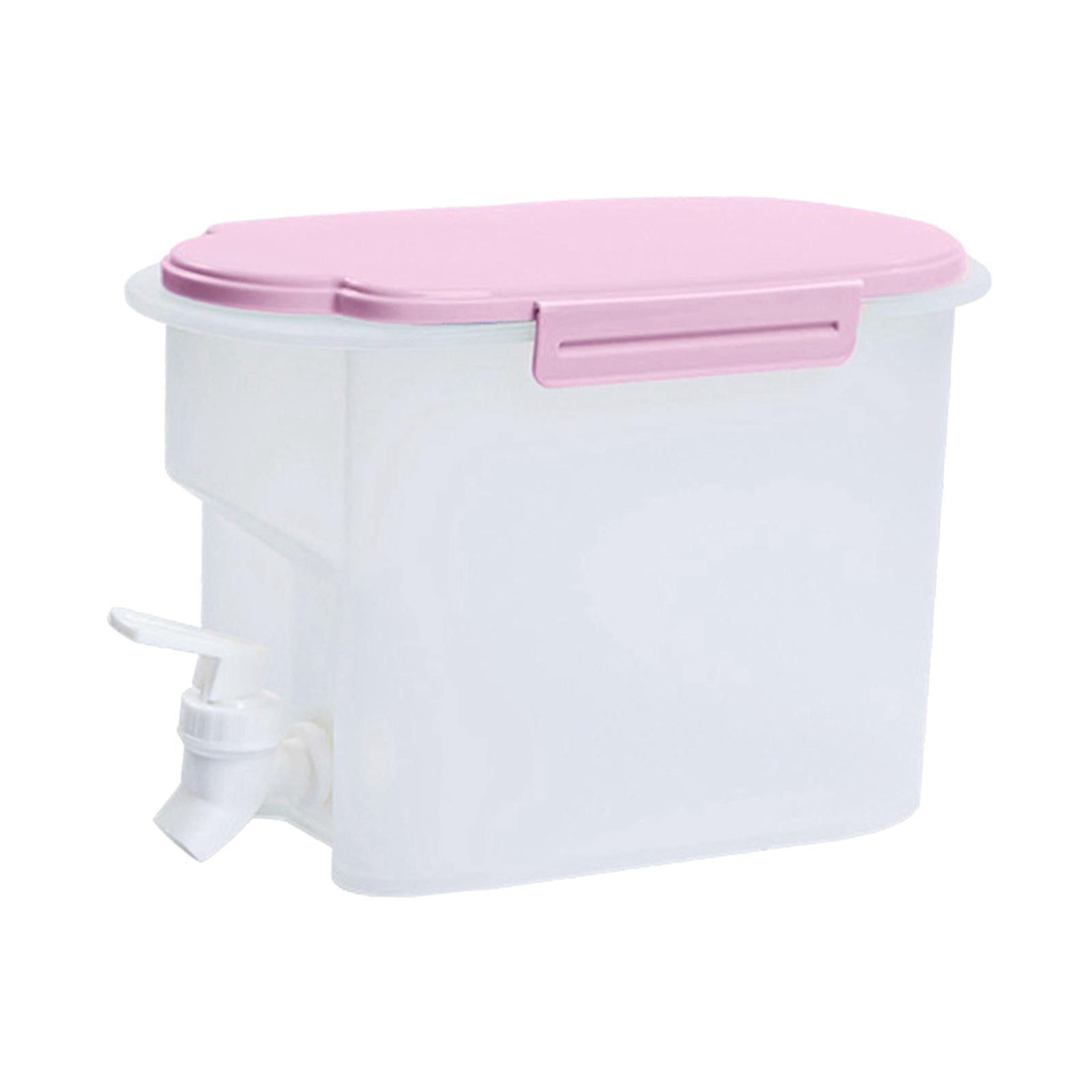 Cold Kettle with Faucet Iced Beverage Dispensers for Home Kitchen  Pink