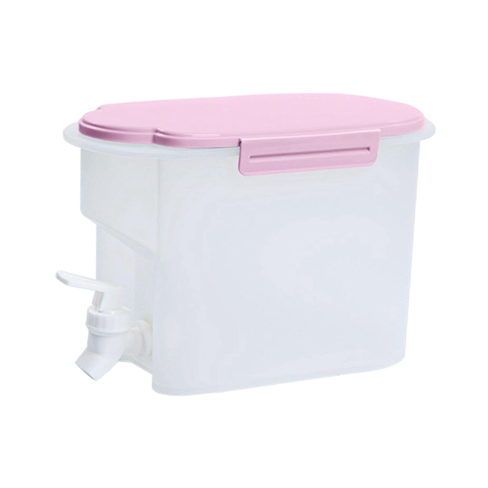 Cold Kettle with Faucet Iced Beverage Dispensers for Home Kitchen  Pink