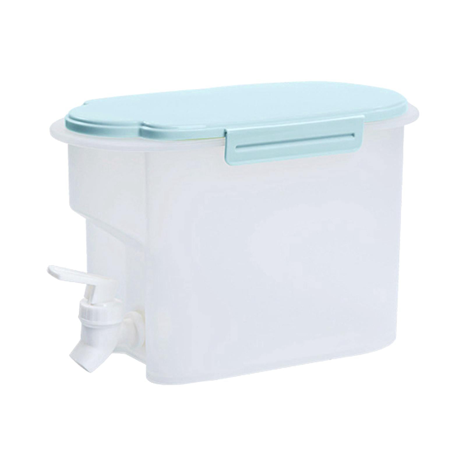 Cold Kettle with Faucet Iced Beverage Dispensers for Home Kitchen  Blue