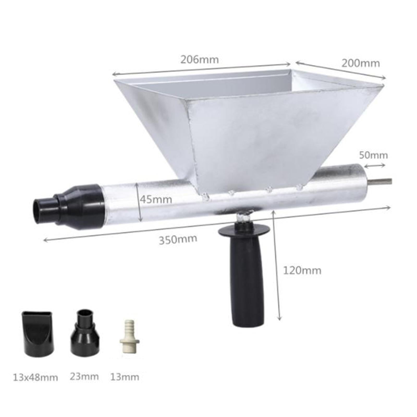 Portable Cement Mortar Sprayer for Bricks Walls Floors Durable Easy Carry