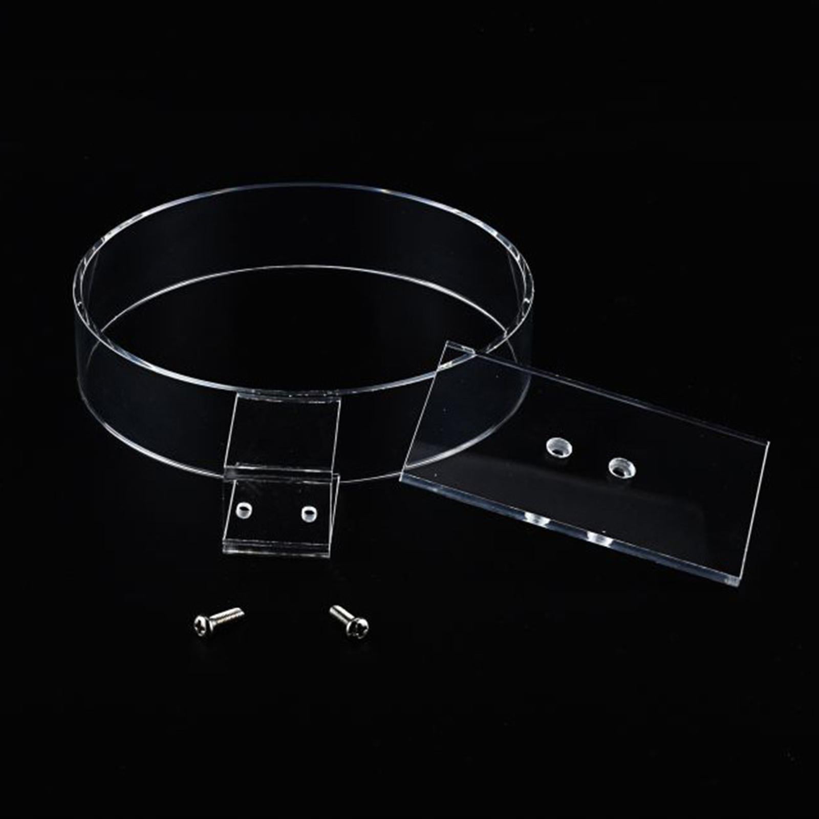 2x Headband Display Stand Gifts Acrylic for Retail Store Women Transparent