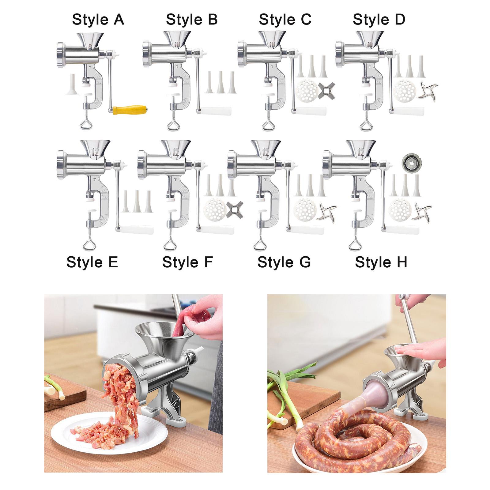 Aluminum Alloy Enema Machine Handheld Food Processor for Beef Pork Fish