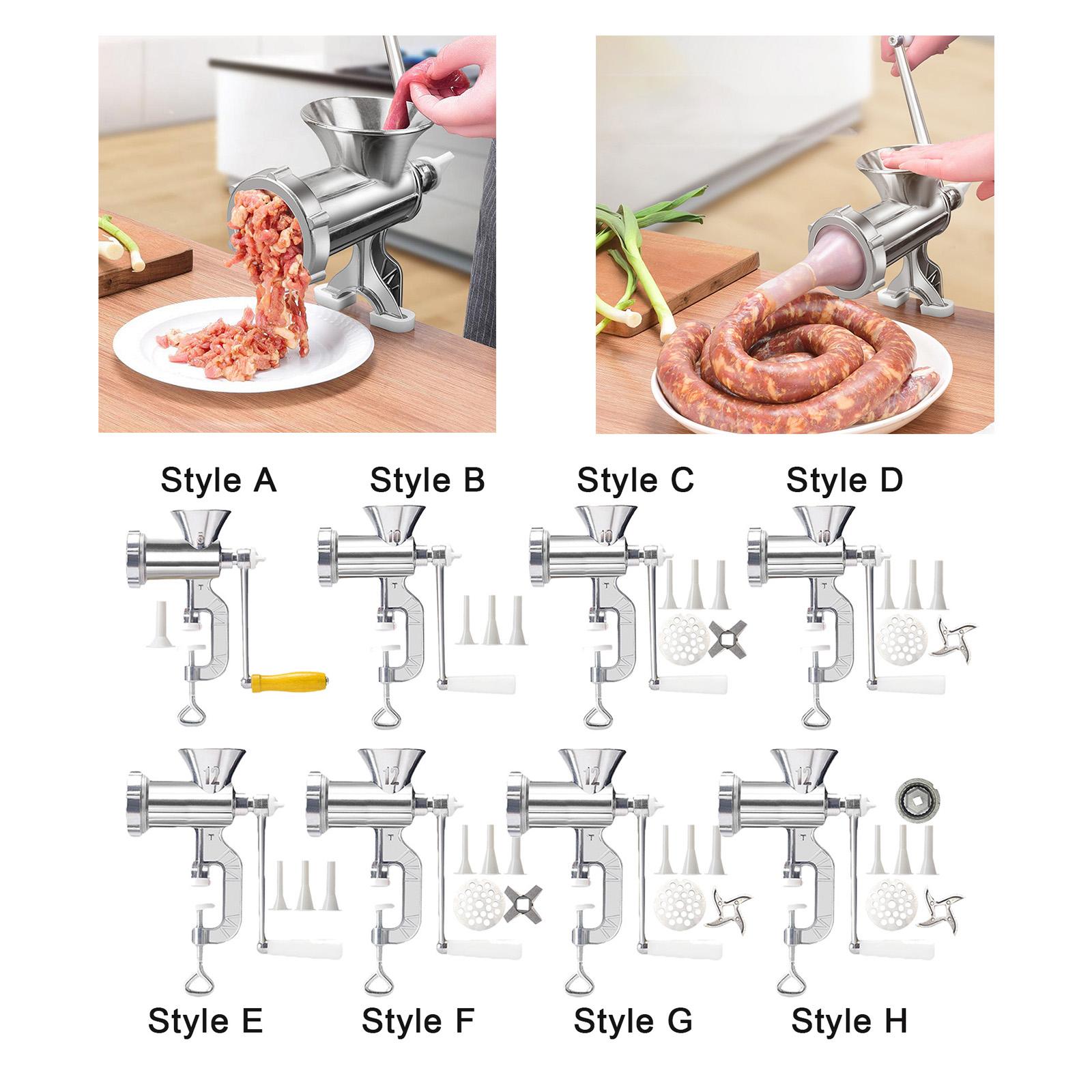 Aluminum Alloy Enema Machine Handheld Food Processor for Beef Pork Fish