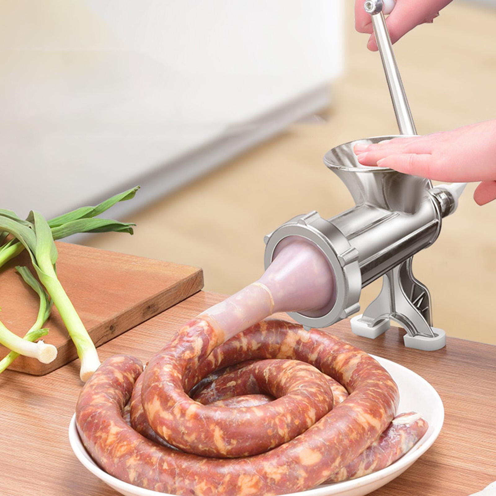 Aluminum Alloy Enema Machine Handheld Food Processor for Beef Pork Fish