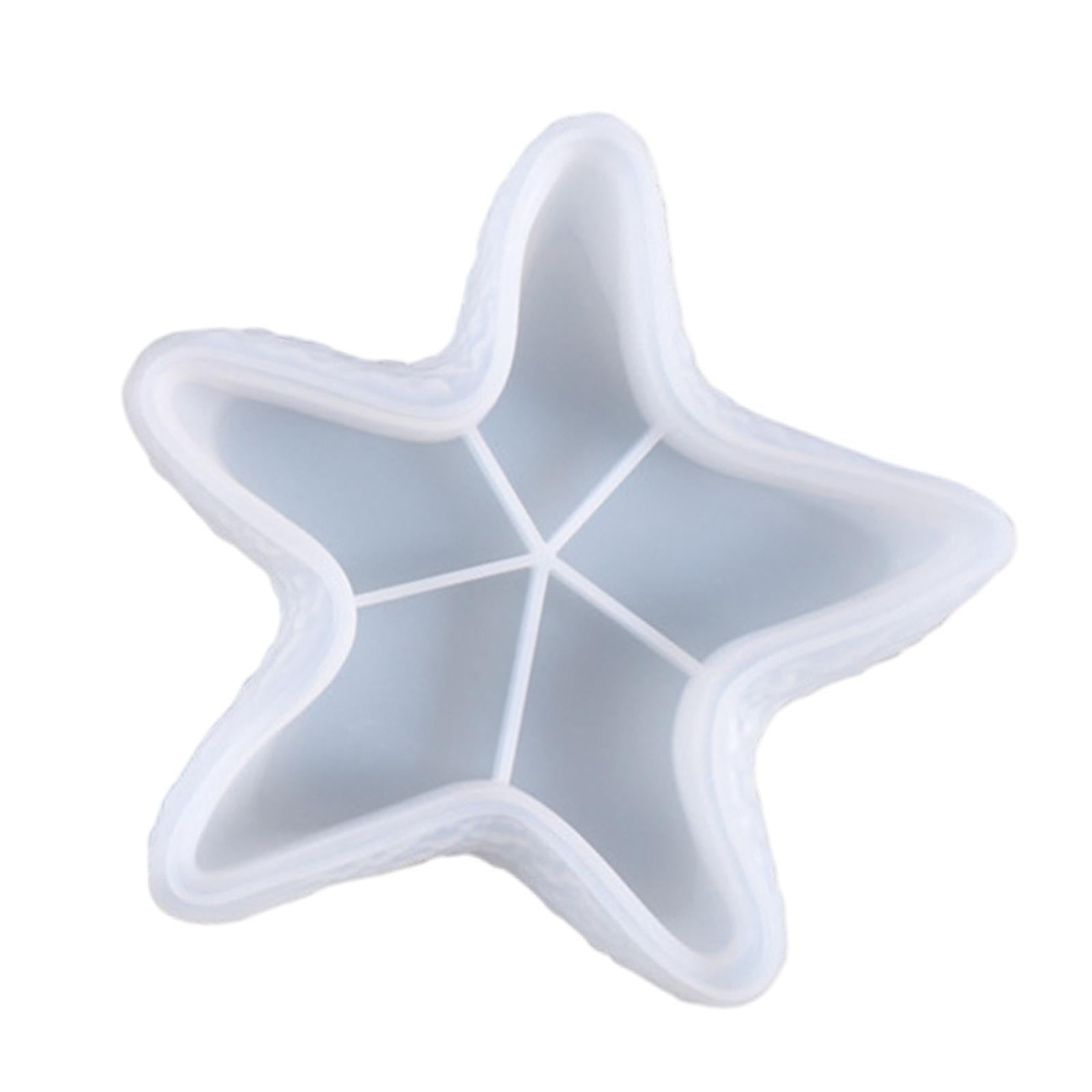 Resin Jewelry Plate Mould for DIY Jewelry Container Trinket Box Serving Tray Starfish