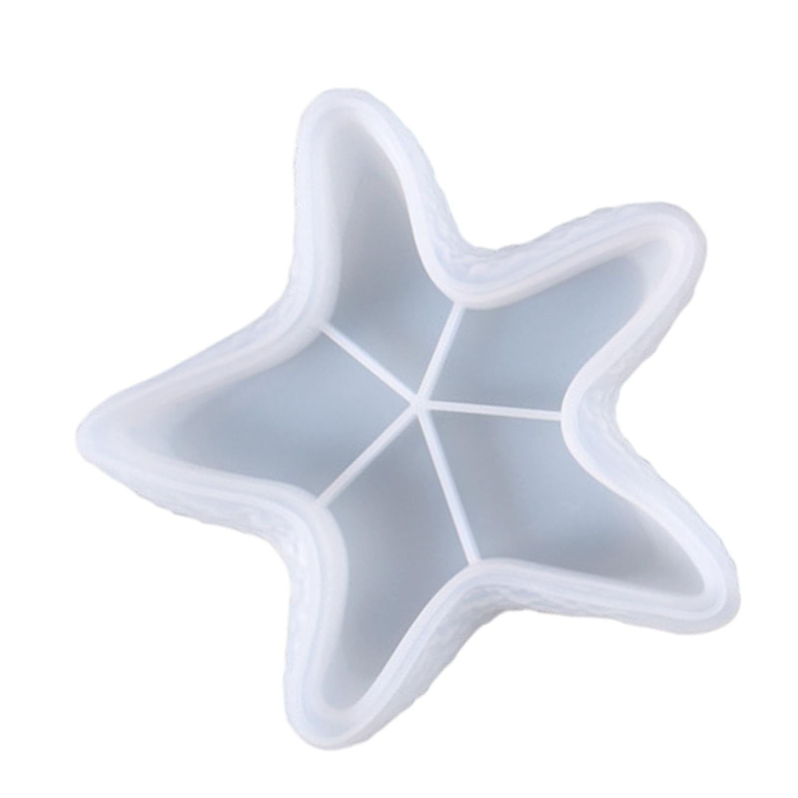 Resin Jewelry Plate Mould for DIY Jewelry Container Trinket Box Serving Tray Starfish