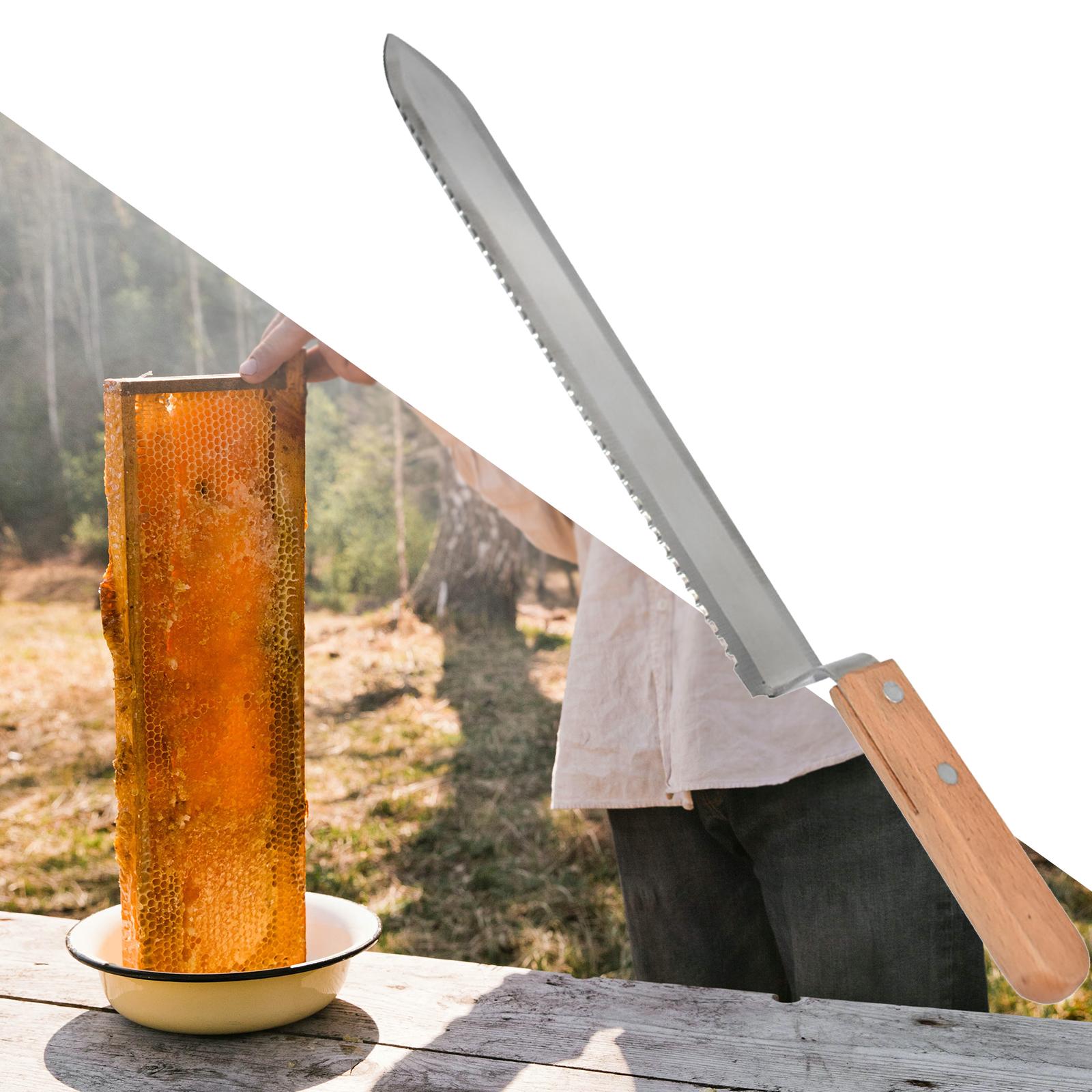 Scraping Knife Beekeeper Hive Supply Uncapping Scraper Beekeeper Bee Hive half flat sawtooth