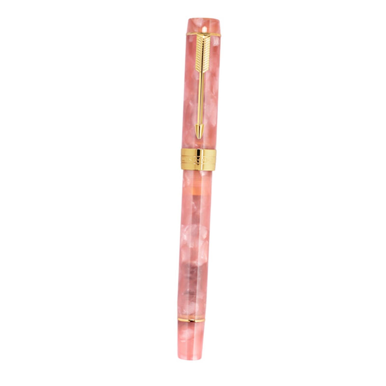 Fountain Pen 26 Fine Nib Left Right Hand Writing Instrument Pink
