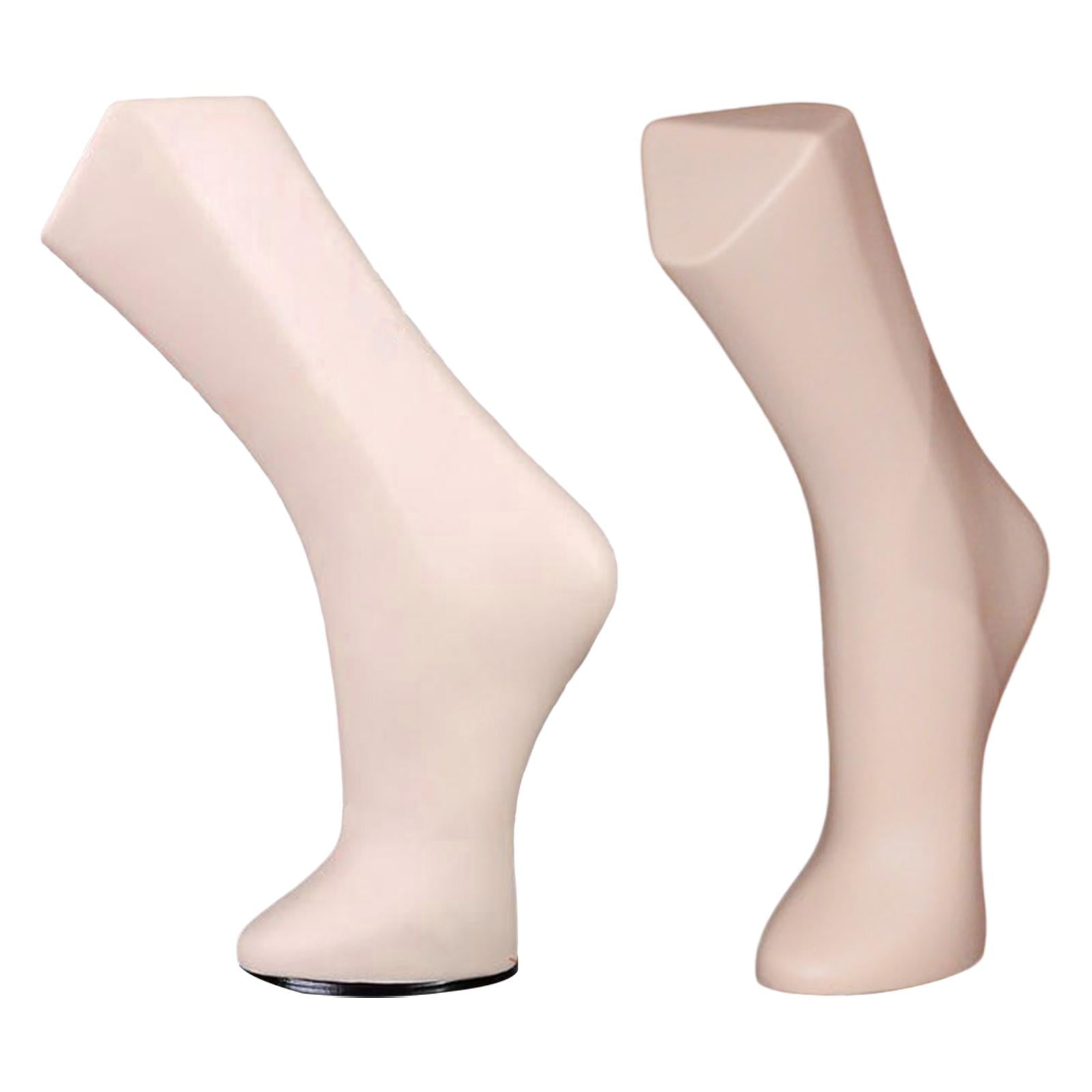 Plastic Foot Sock Model Display Mannequin Display Stand  Foot Model