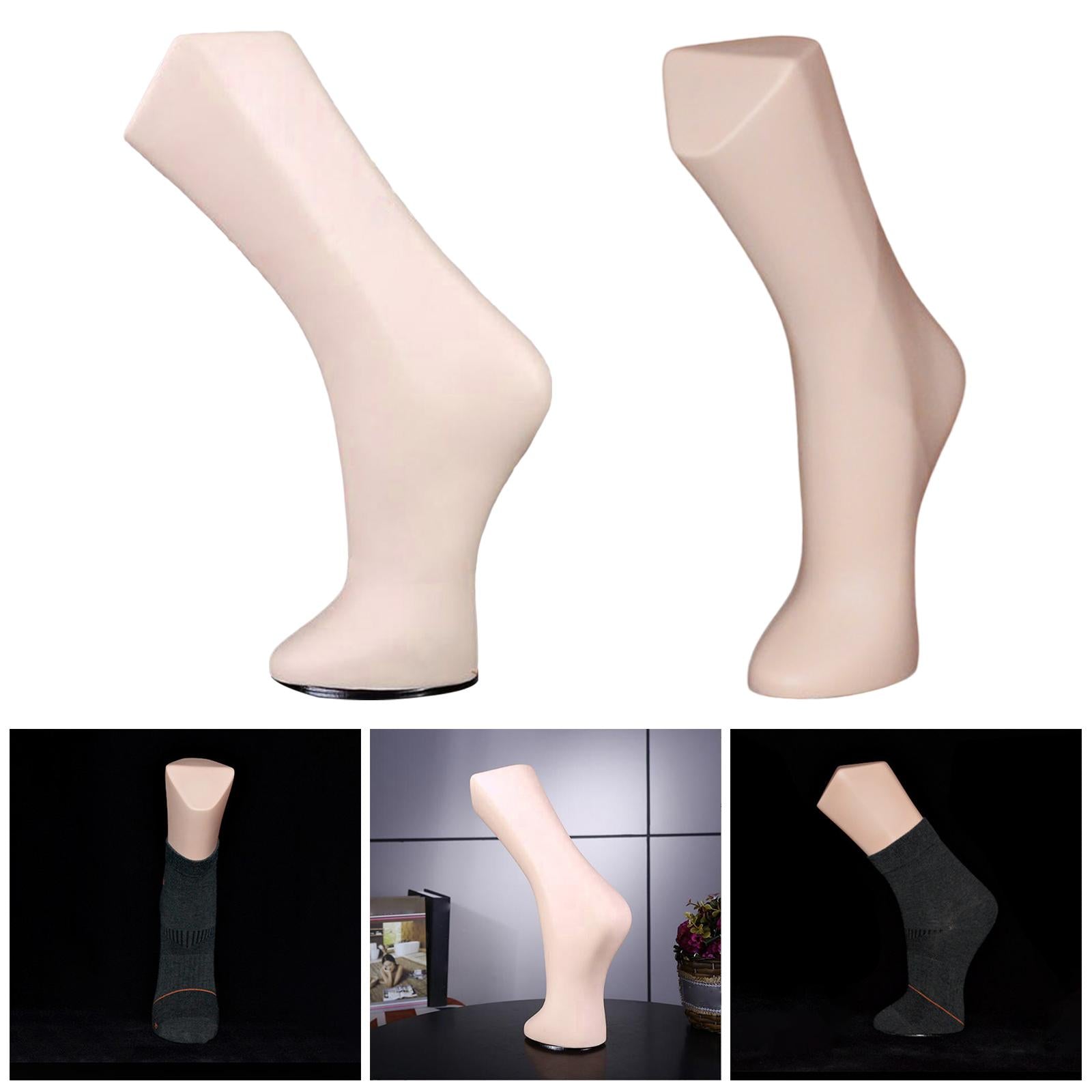 Plastic Foot Sock Model Display Mannequin Display Stand  Foot Model