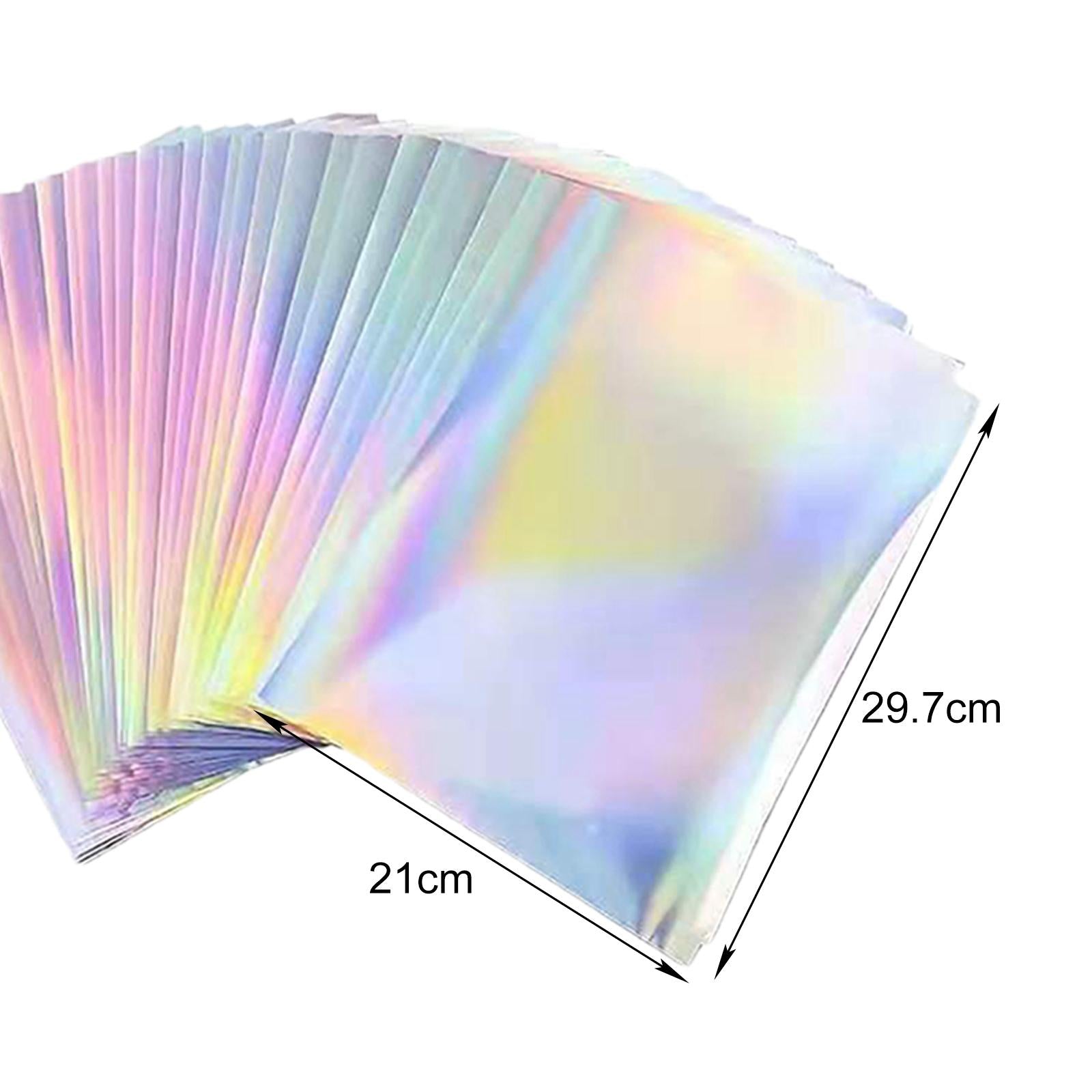 50x A4 Printing Paper Dries Quickly Sticker Paper for Home Office Style B