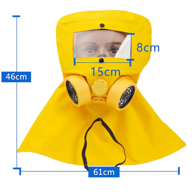 Sand Blasting Hood Dust Protective Face Protective Face Mask Large Lens