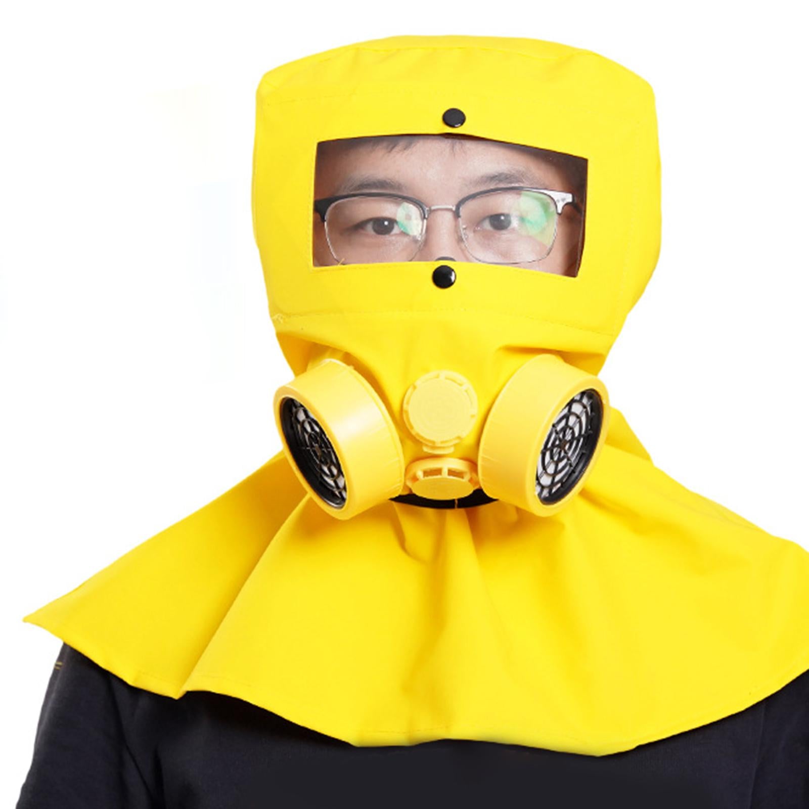 Sand Blasting Hood Dust Protective Face Protective Face Mask Large Lens