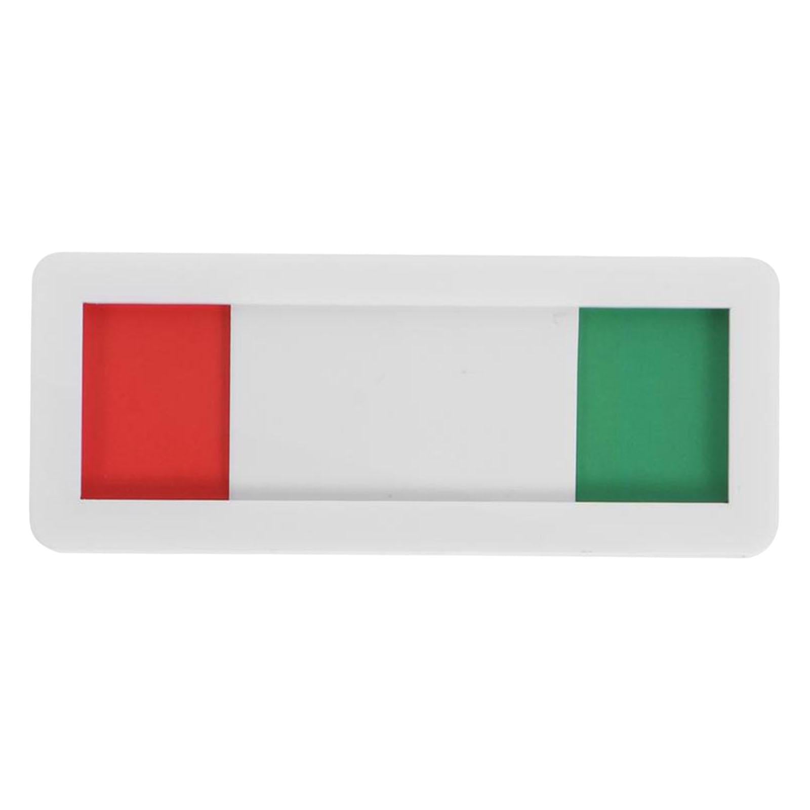 Office Door Sign Easy to Slide Blank Door Sign for Home Studio